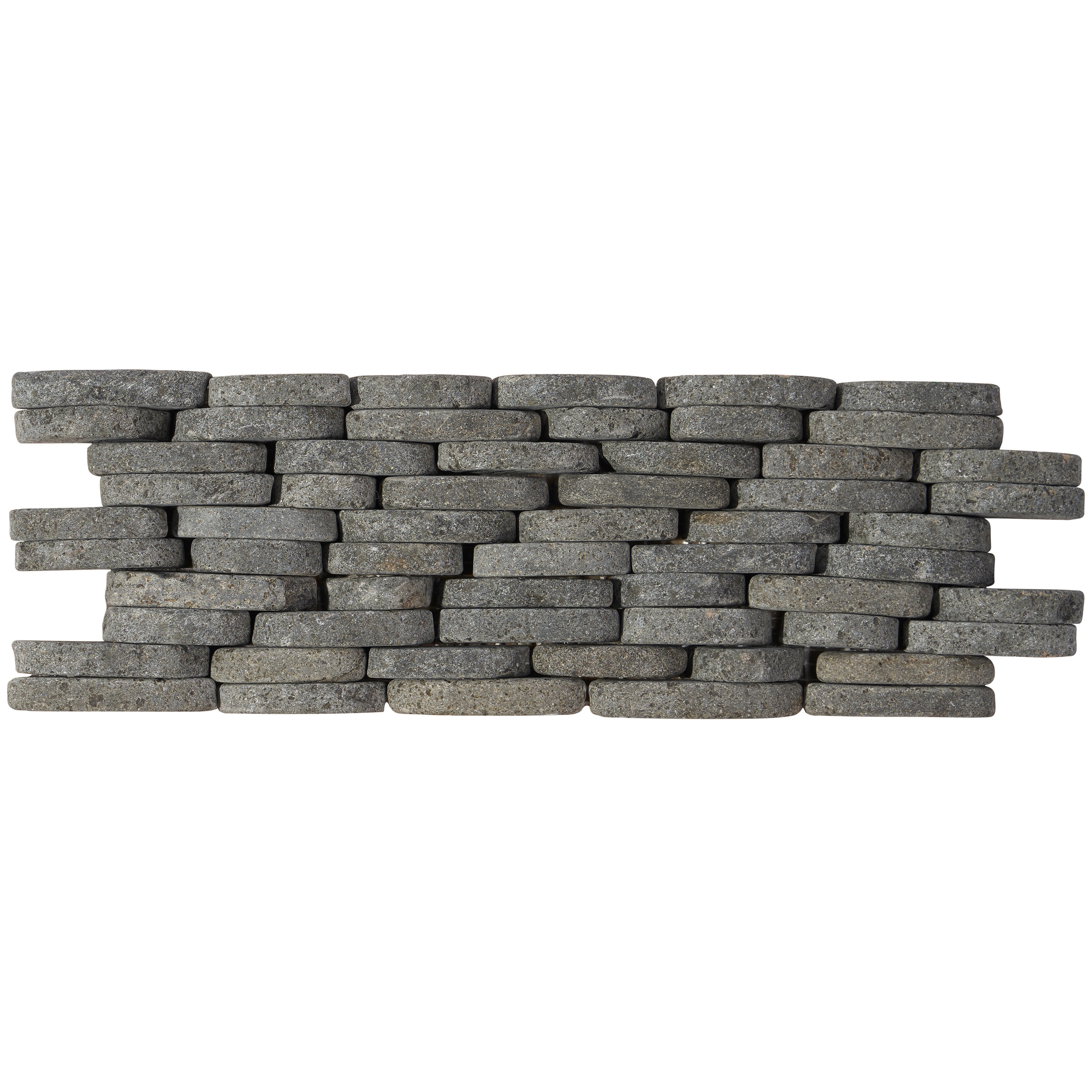 Artmore Tile EXT3RD105026 Sample - Landscape Lava 3-in x 6-in Natural Glass/Metal/Stone Wall Tile