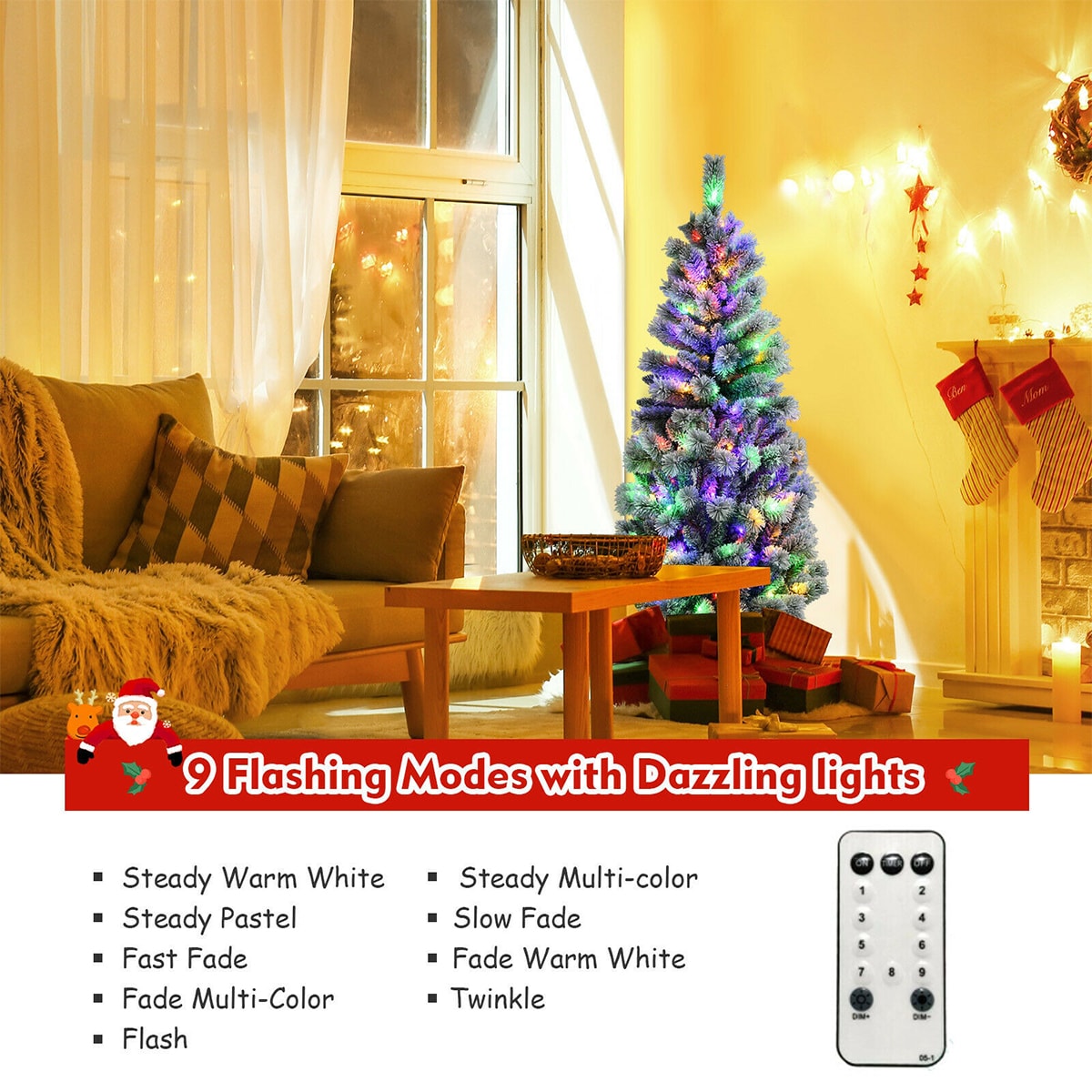 Forclover HYFASDCM28 Artificial-Christmas-Trees - View #6