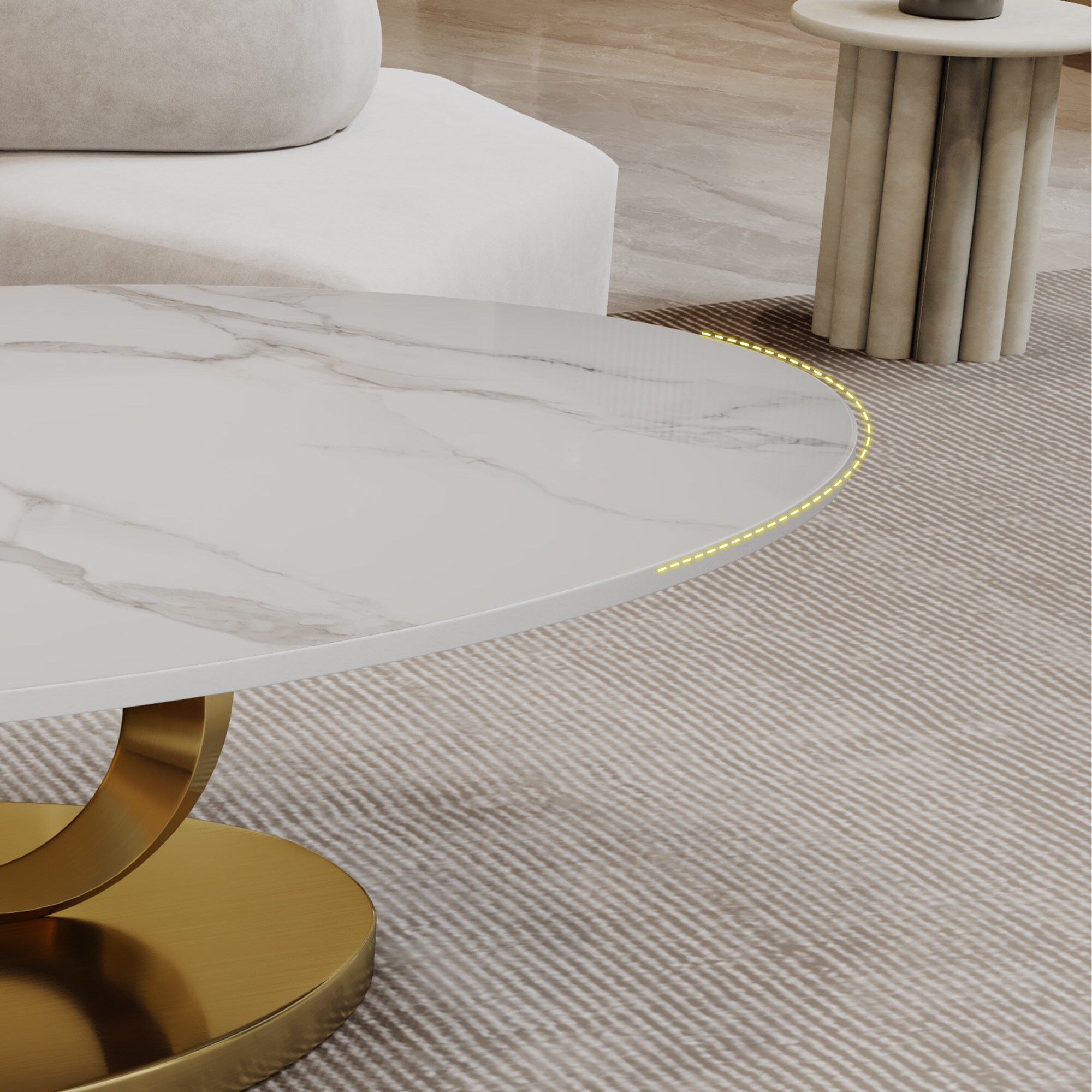 Vorene J-8N4JSTQW76ZP Coffee-Tables - View #4