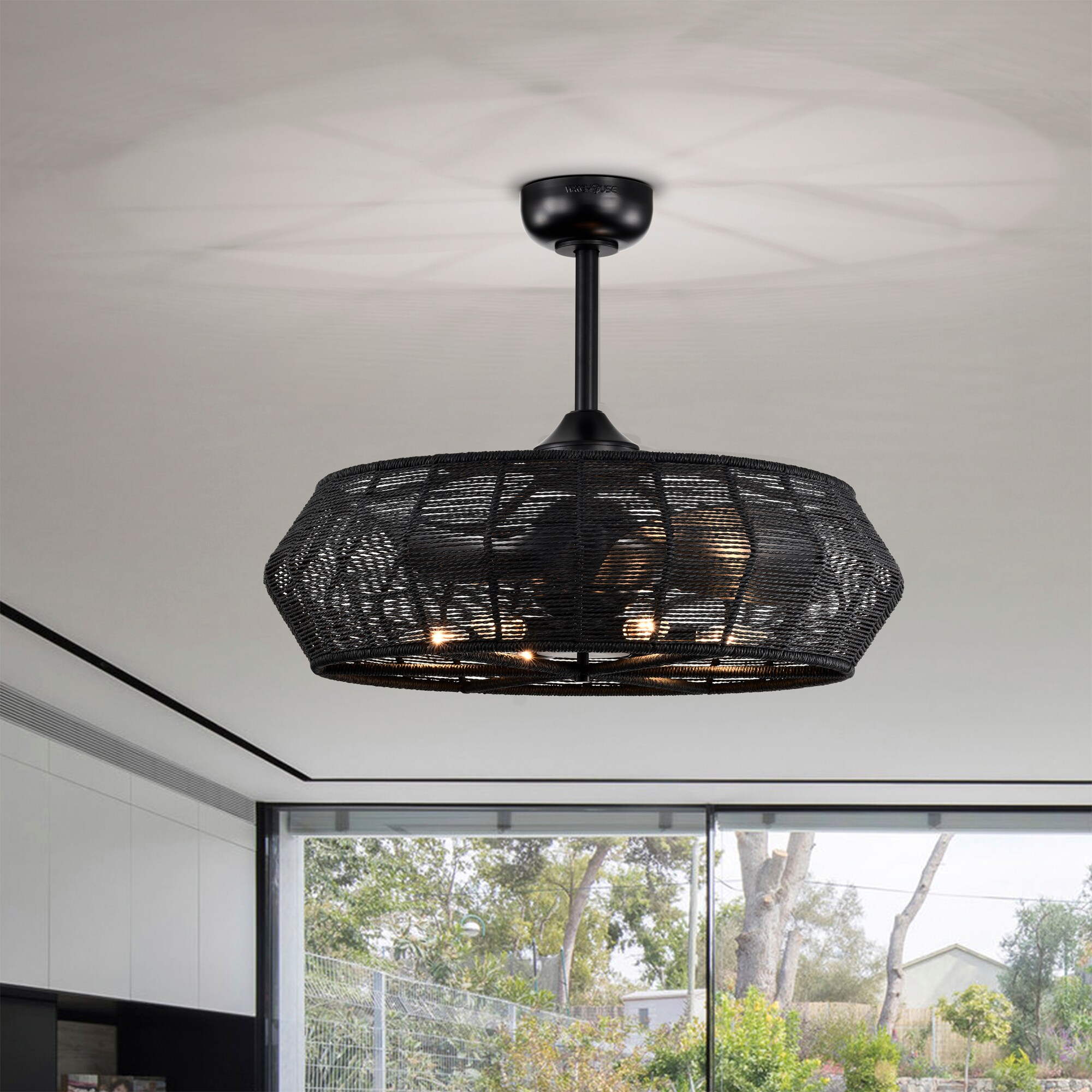 Warehouse of Tiffany DW01W64BL Ceiling-Fans - View #12