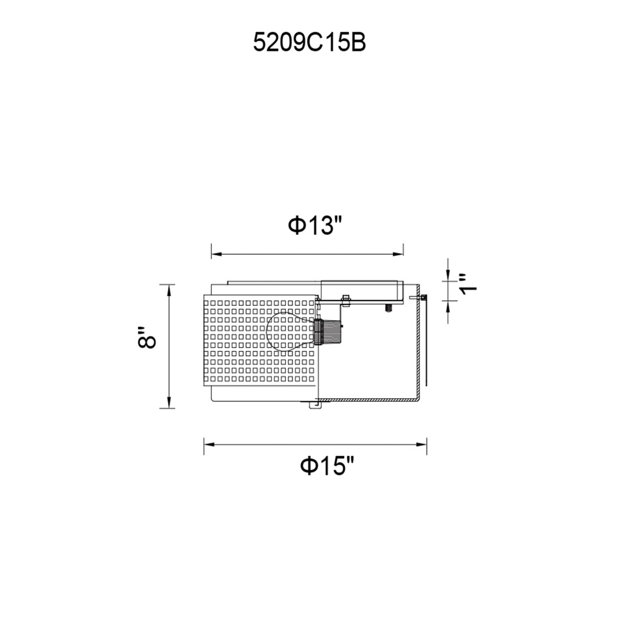 CWI Lighting 5209C15B flushmounts - View #6