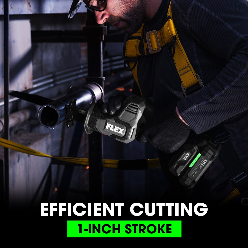 FLEX 24-volt Variable Brushless Cordless Reciprocating Saw (Bare Tool)