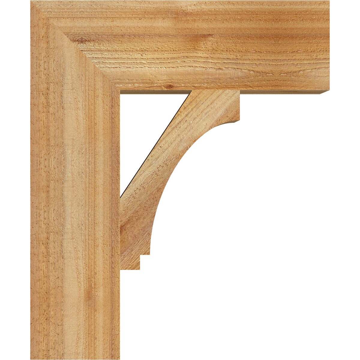 Ekena Millwork BKT06X20X24IMP05RWR Exterior-Brackets-Braces - View #3