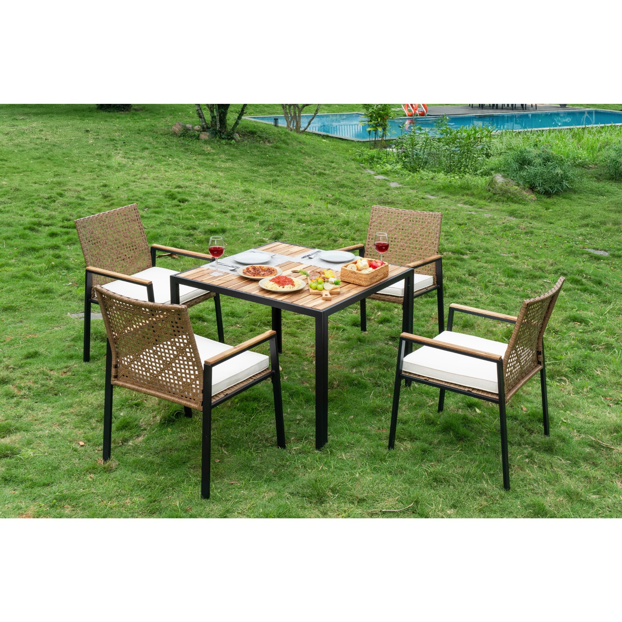 Mondawe MO-HOF-00033 Patio-Dining-Sets - View #2