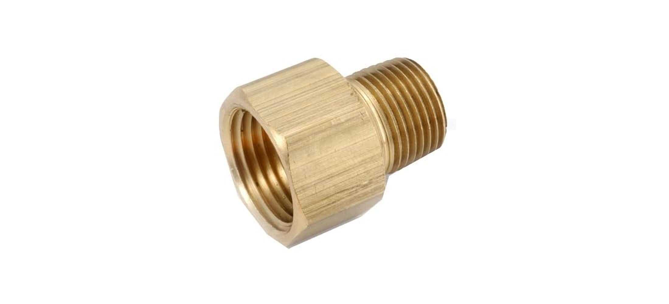 Anderson Metals 756120-0606 3/8 x 3/8 Brass Adapter #756120-0606
