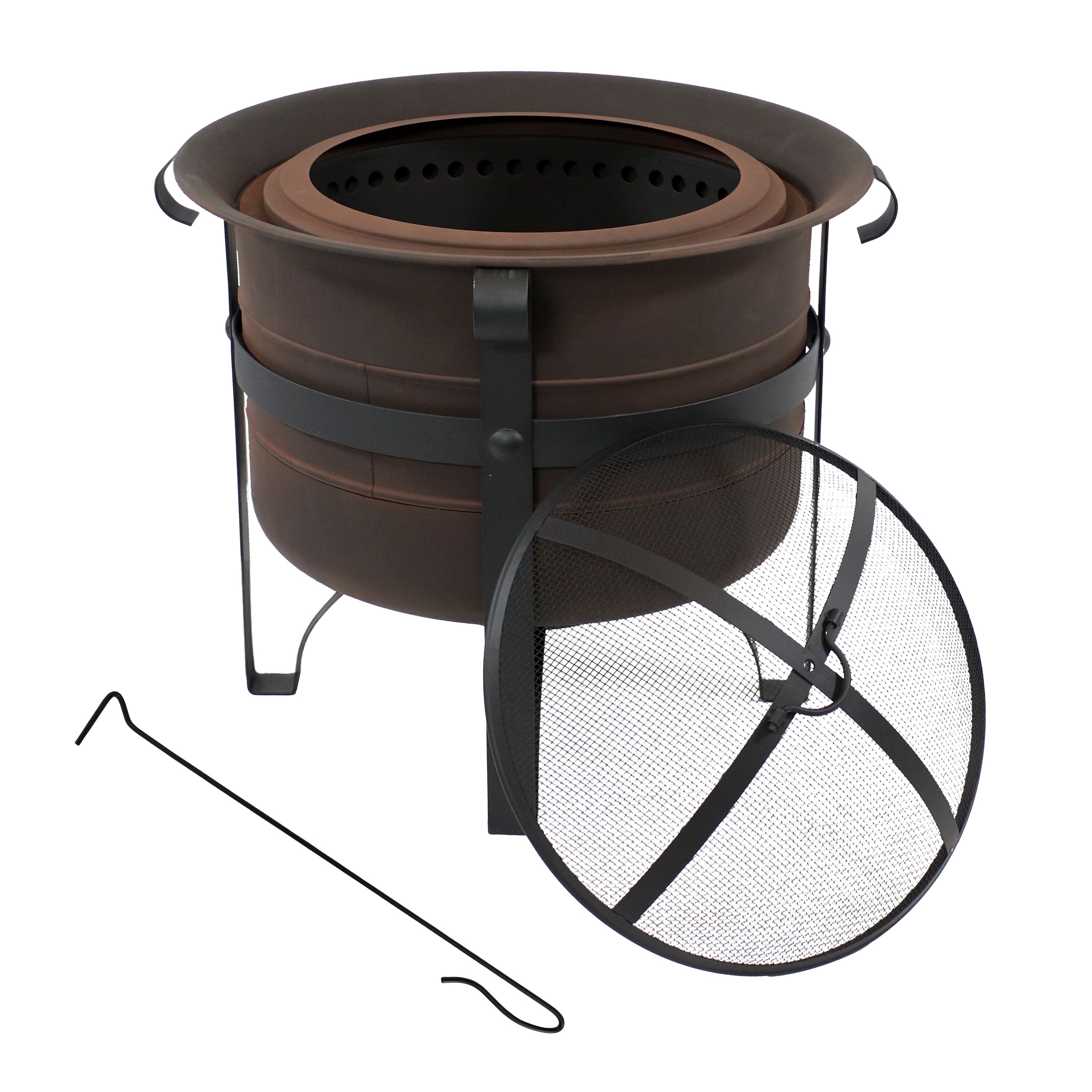Sunnydaze Decor NB-052-004 Outdoor-Woodburning-Firepits - View #4