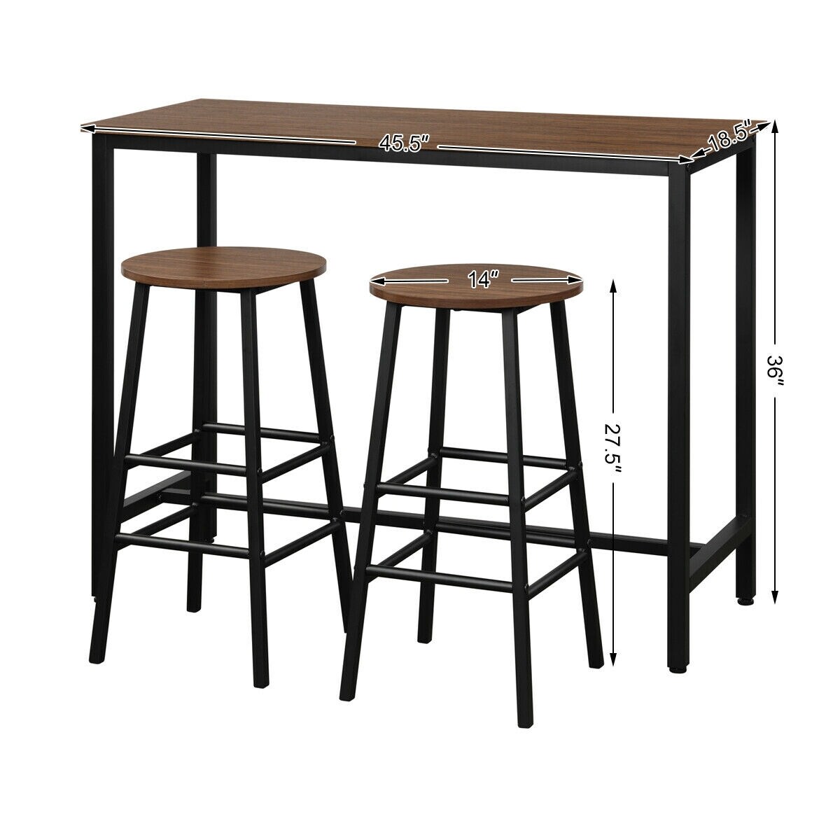 CASAINC WF-HW65399BN-LA Dining-Tables - View #3