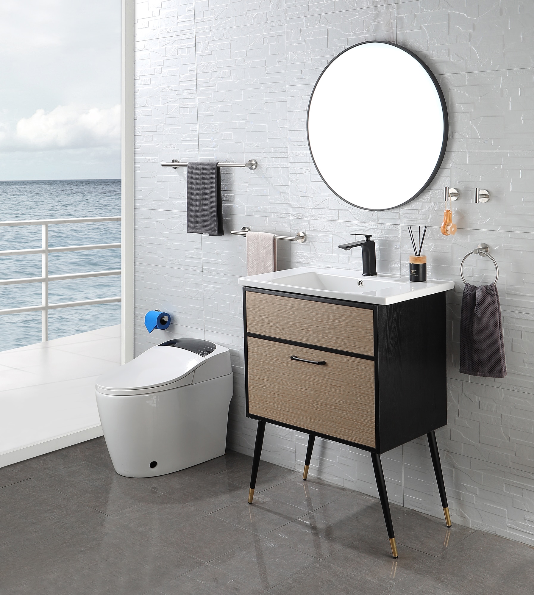 CASAINC MCS-594BG Decorative-Bath-Hardware-Kits - View #2