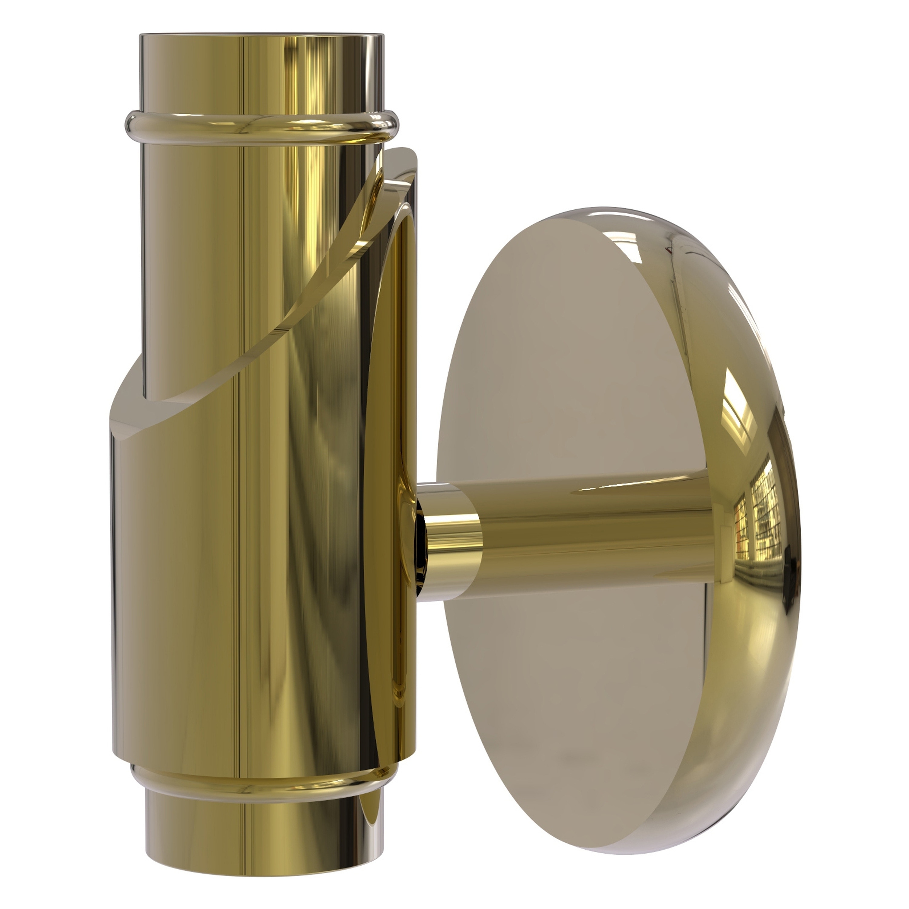 Allied Brass TR-20A-UNL Tribecca Unlacquered Brass Single -Hook Wall mount Towel Hook