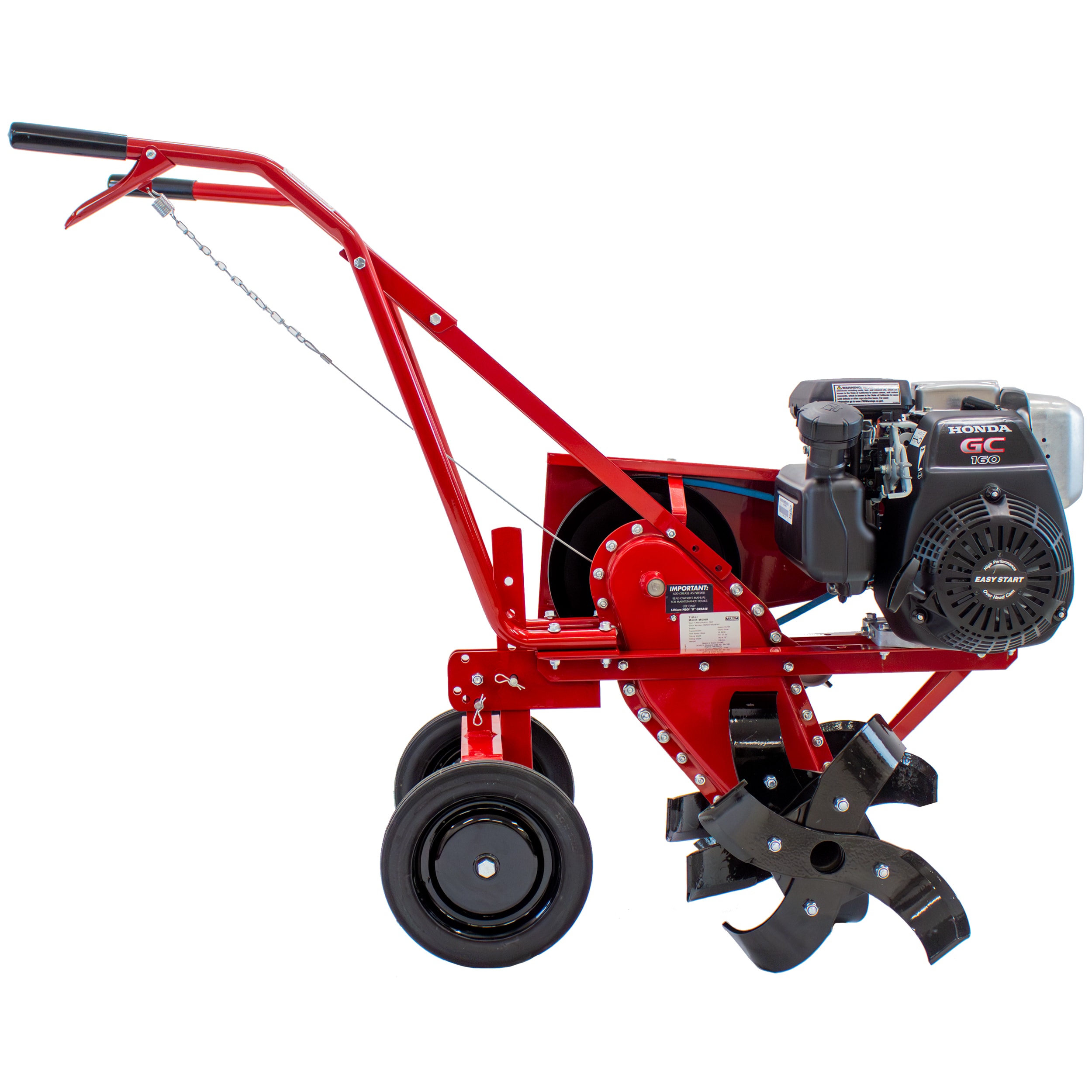 Great Northern Equipment Mid Size Tiller 160cc 16in FrontTine Dual