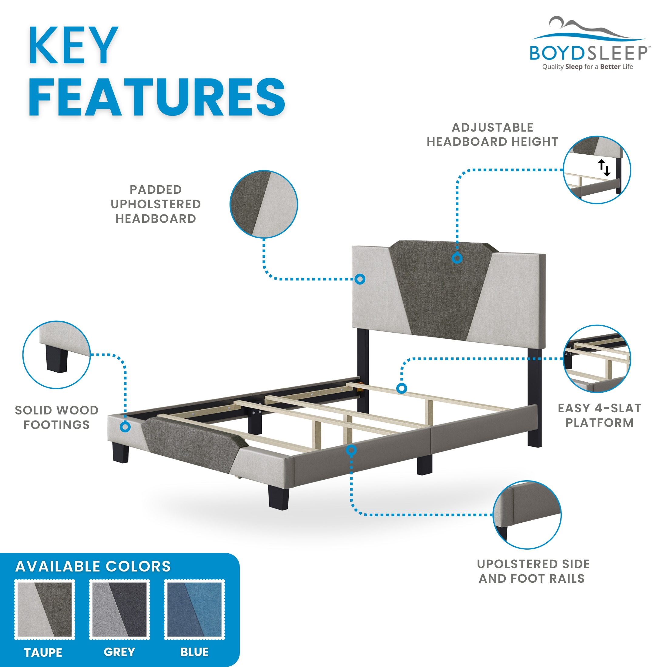 Boyd Sleep HC901401 beds - View #6