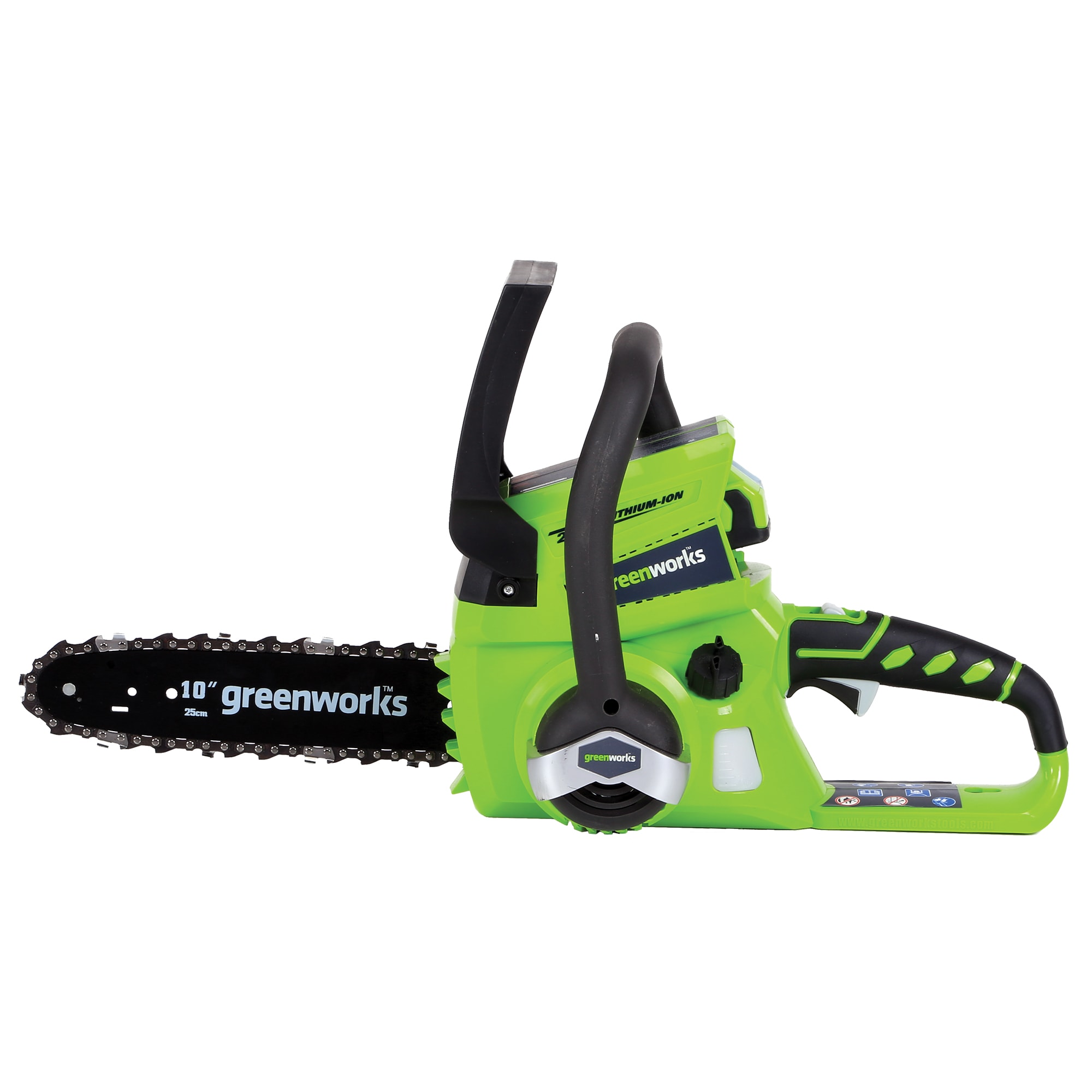 Greenworks 24-volt 10-in Battery 2 Ah Chainsaw (Battery and