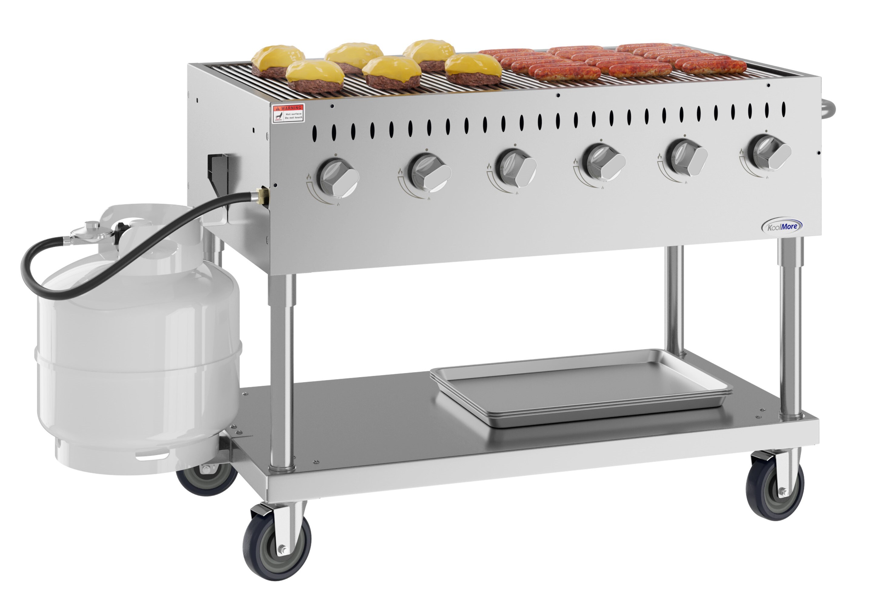 KoolMore LOW-KM-CGM-48 Gas-Grill - View #5
