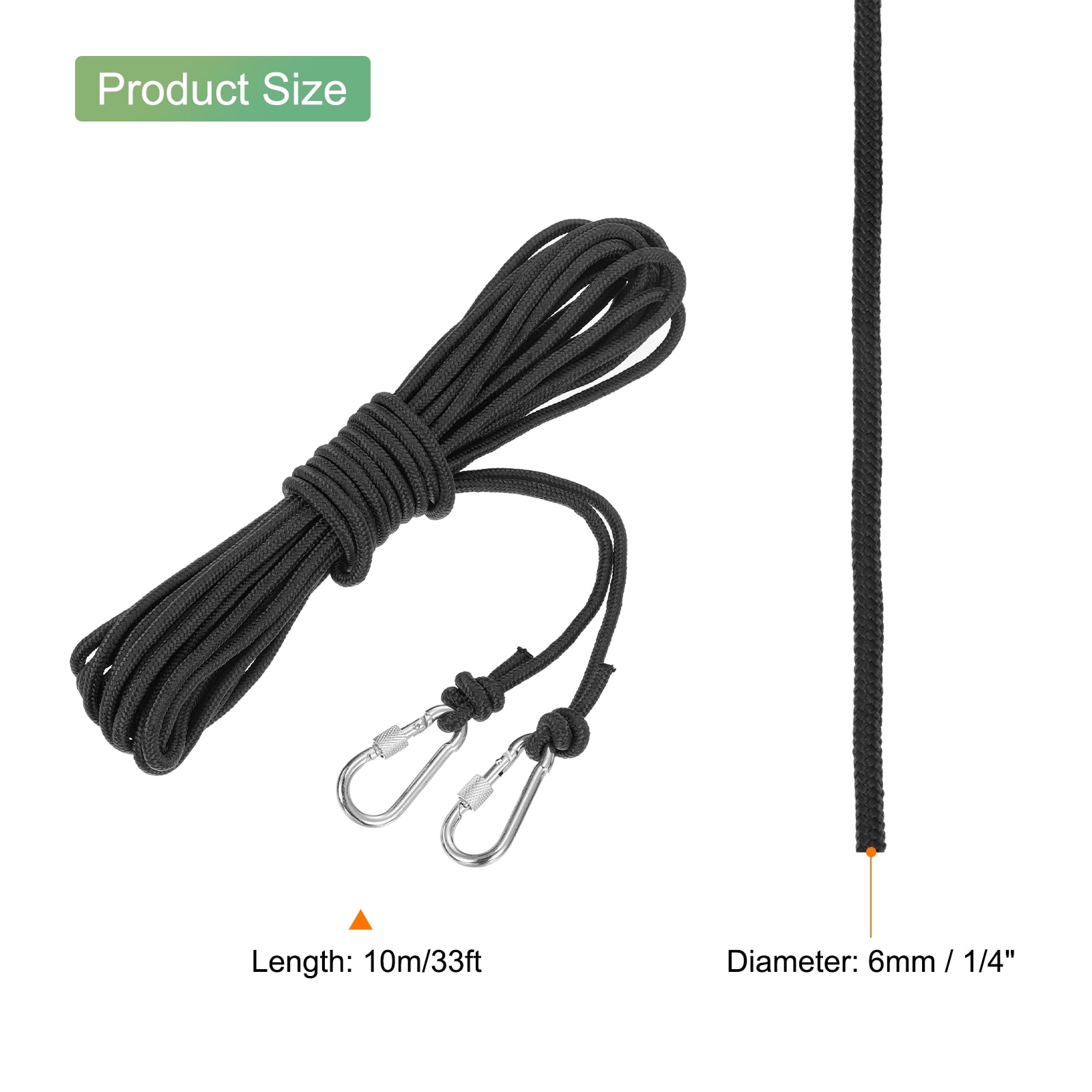Unique Bargains S25121700UX2448 Boat-Ropes - View #2