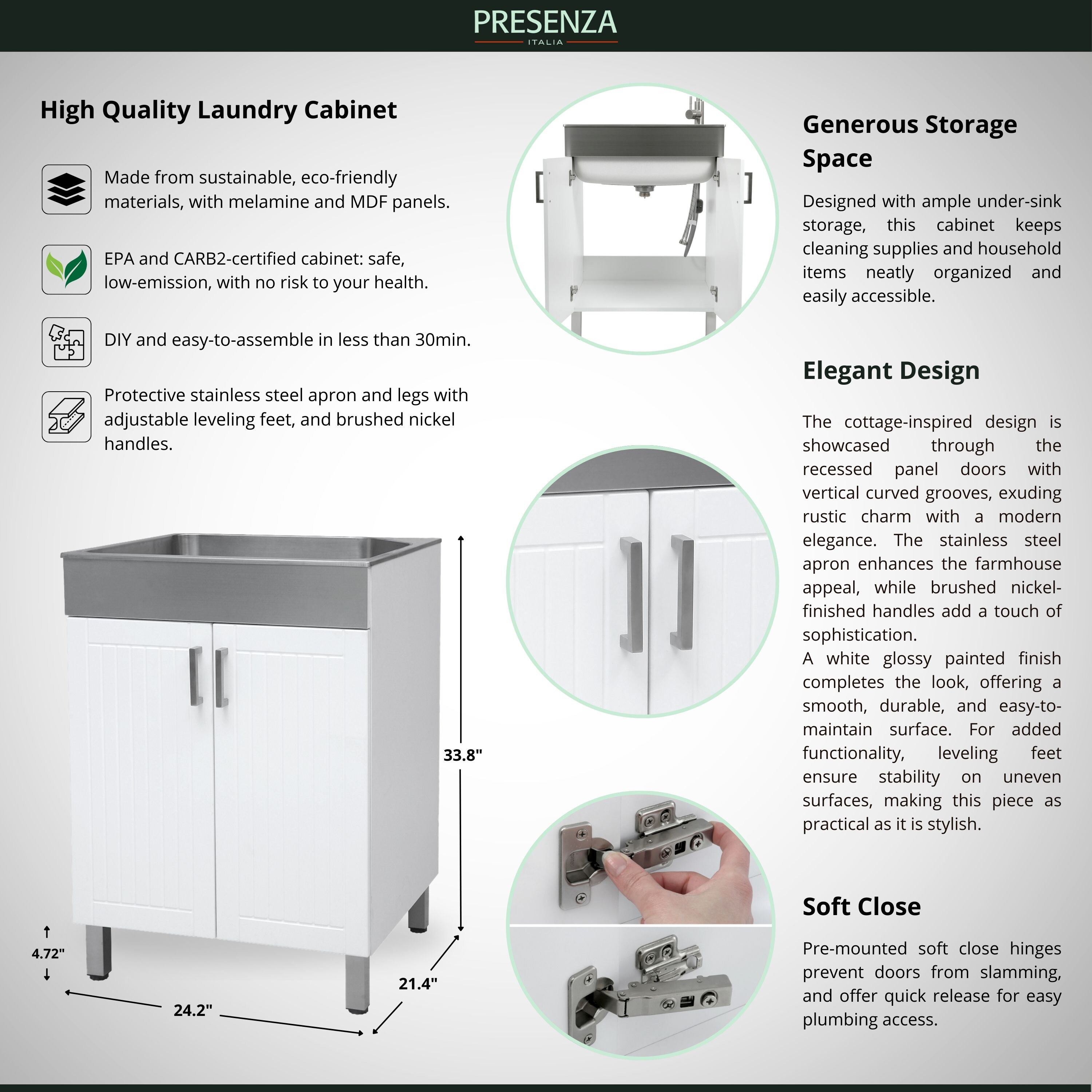 Presenza 77438 Laundry-Tubs-Utility-Sinks - View #14