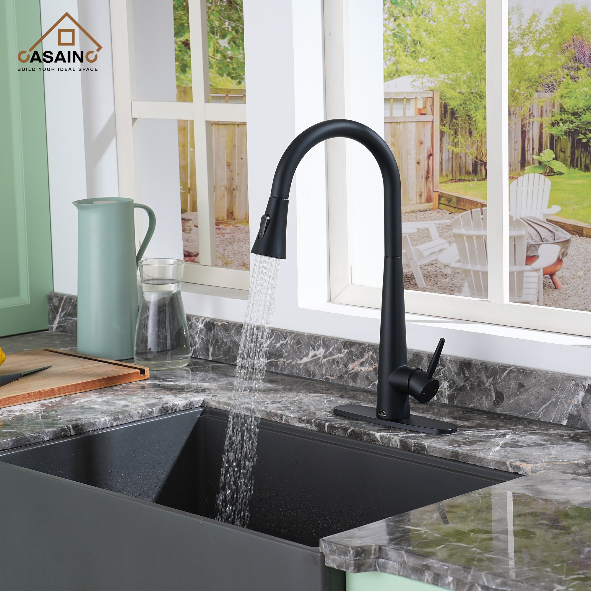 CASAINC CA-YWBG34 Kitchen-Faucets - View #3