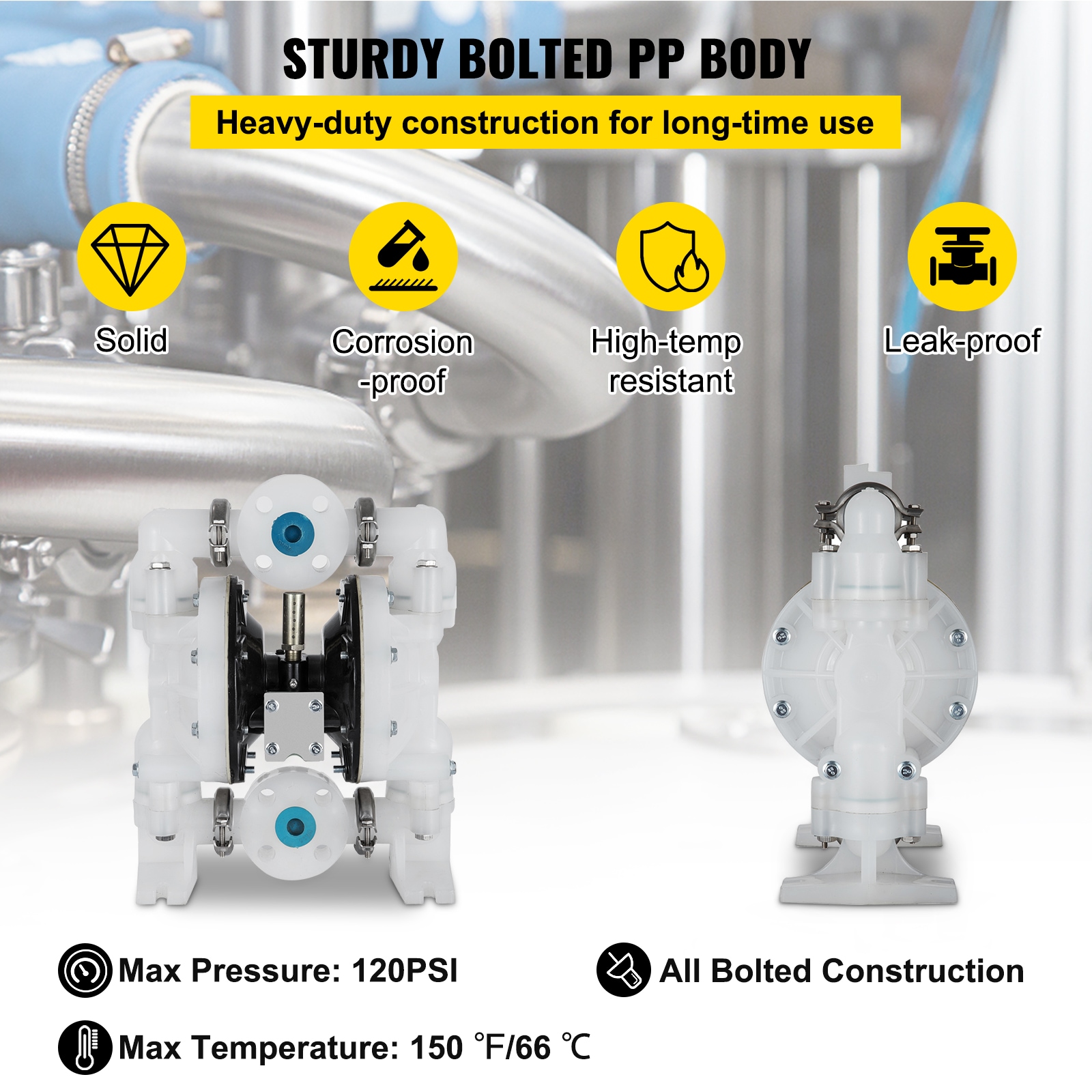 VEVOR YBGMBQBY4-25PP001V0 pumps - View #5