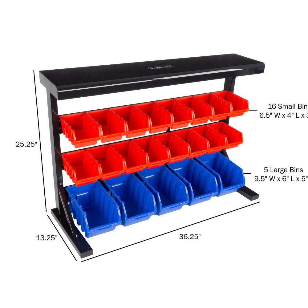 Hastings Home Plastic Storage Tray In, Shelving Tabletops And Bins Should Be Made Of