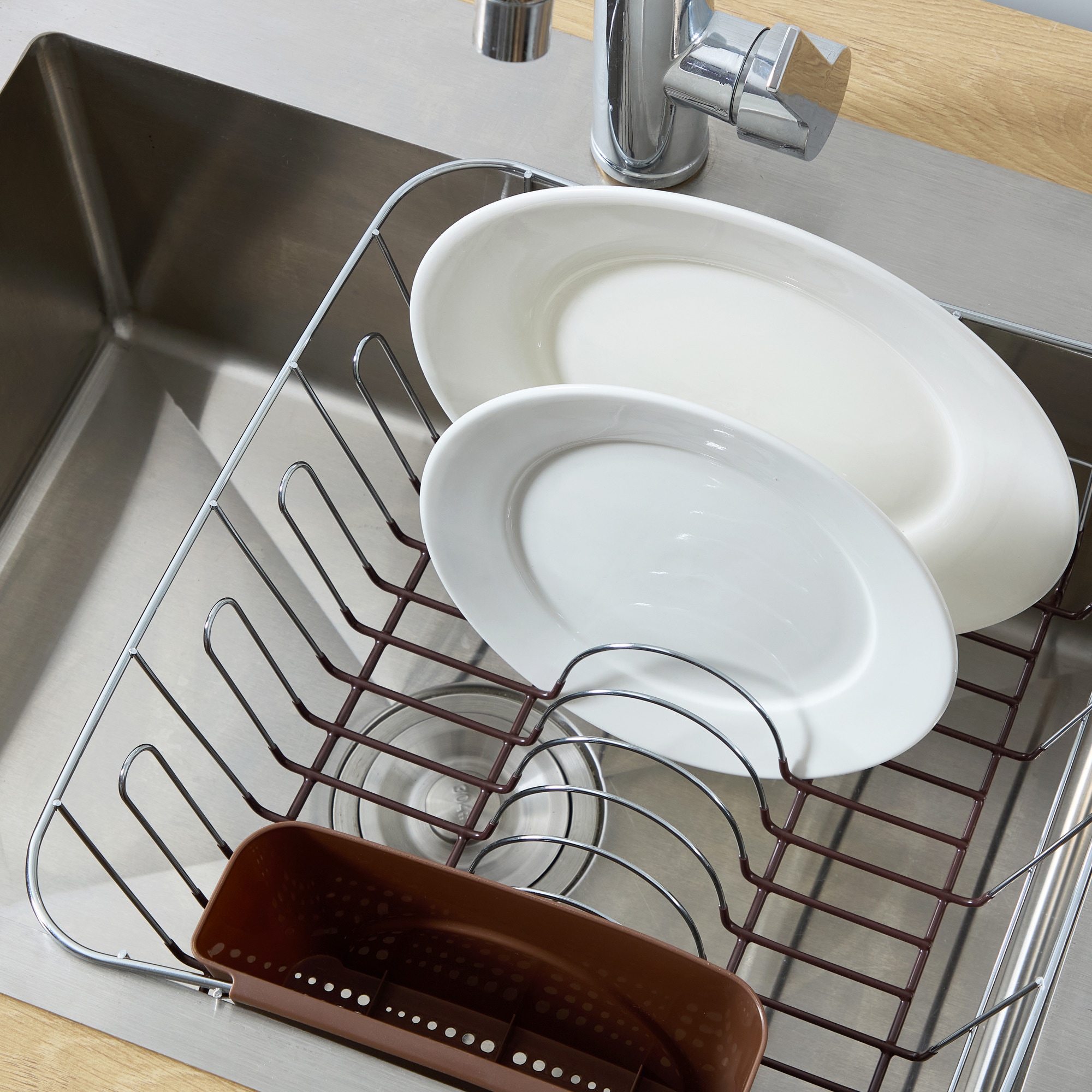 Sweet Home Collection LOW-SM-DD-BRZ Dish-Racks-Trays - View #3