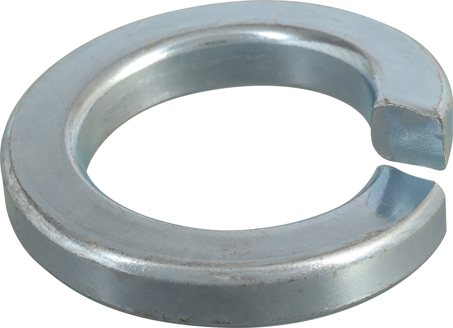 100 5mm Metric Split Lock Washer Zinc Plated 