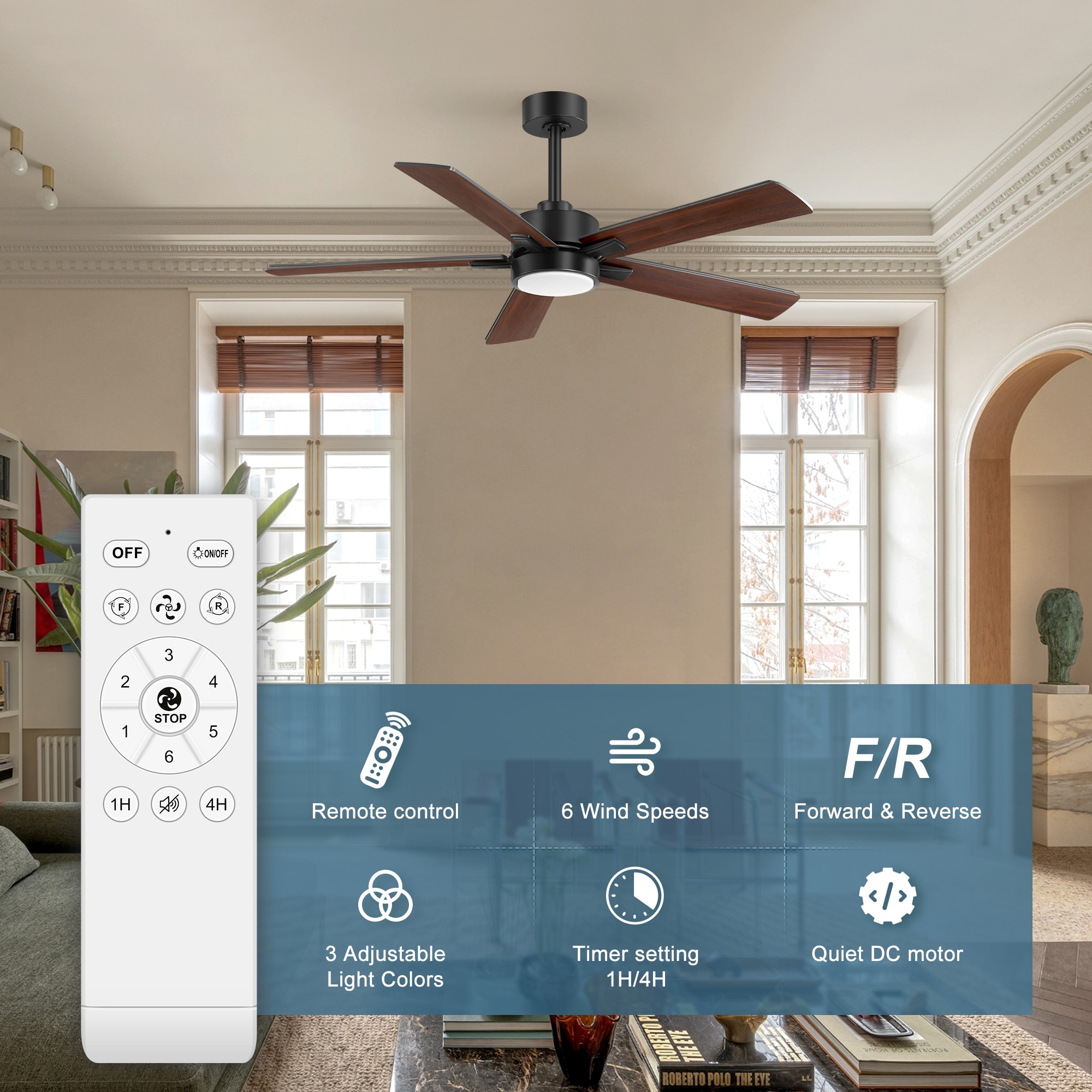 Breezary 30001-BK Ceiling-Fans - View #11