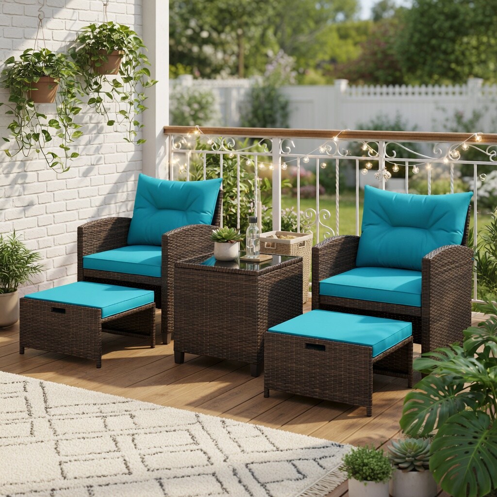 Choco Moon WYC-WQ54585-LS Patio-Conversation-Sets - View #2