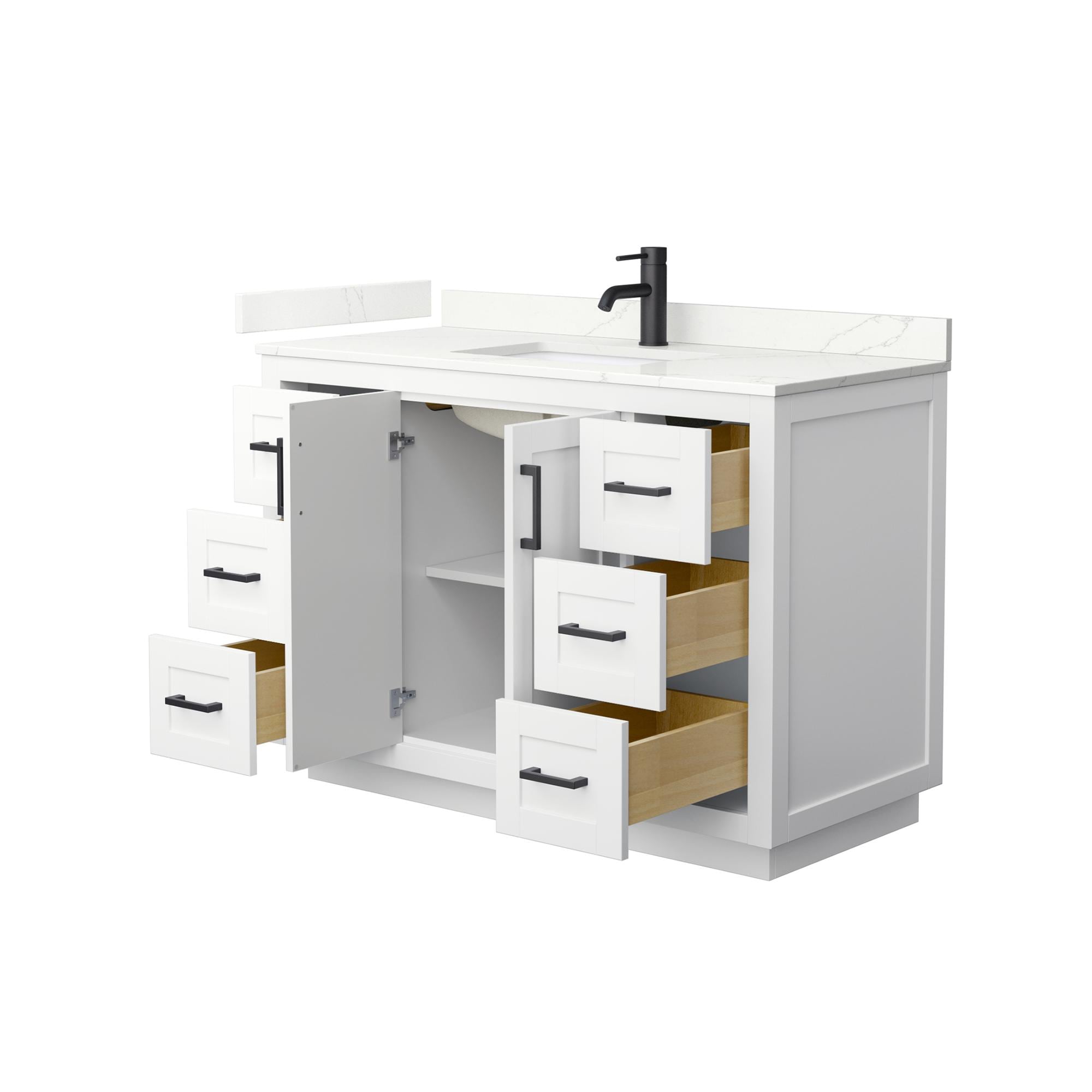 Wyndham Collection WCF292948SWBGTUNSMXX Bath-Vanity-Combo - View #3