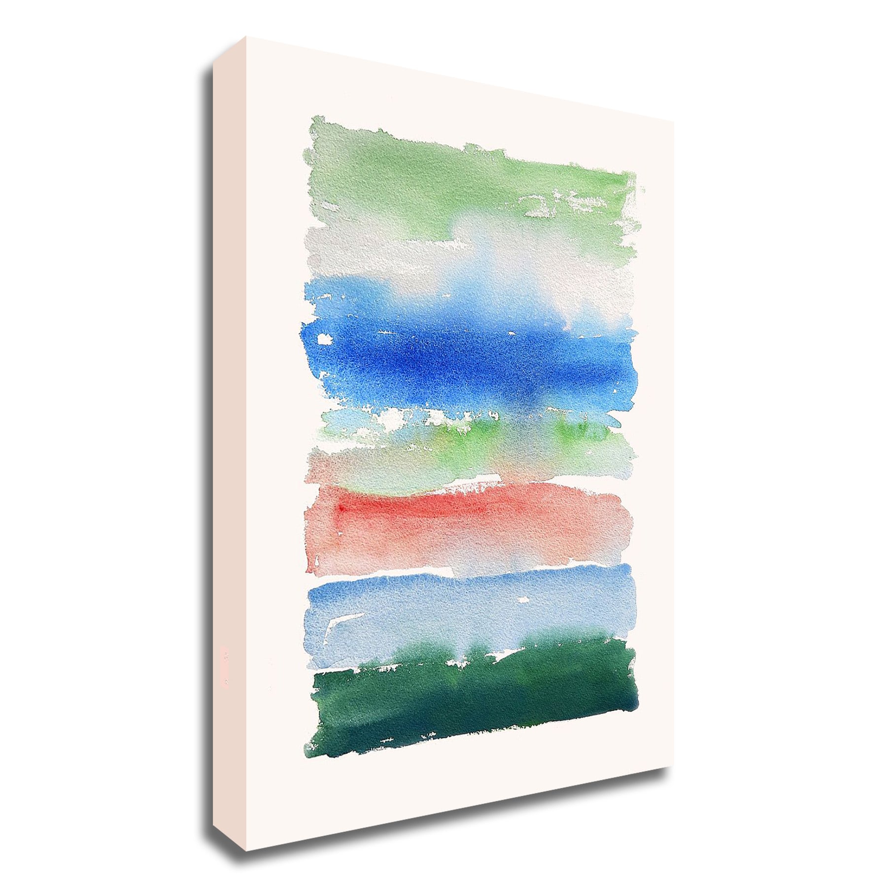 Tangletown Fine Art 8M1522DC-1827 27-in H x 18-in W Abstract Print on Canvas