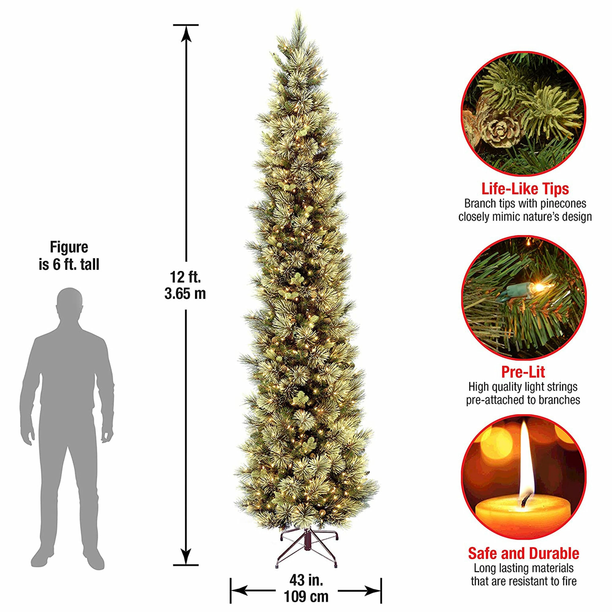 National Tree Company 288998 Artificial-Christmas-Trees - View #6