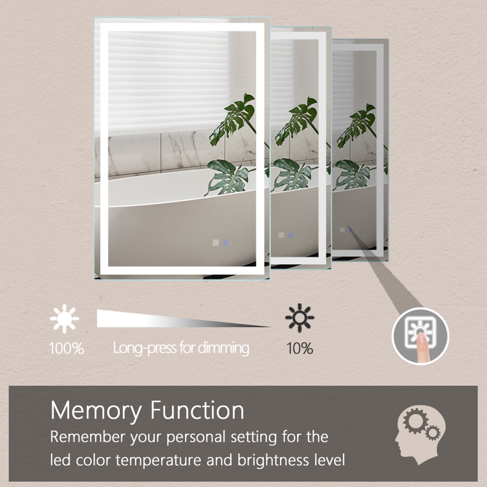 ExBrite MVM02BN Decor-Mirrors - View #8