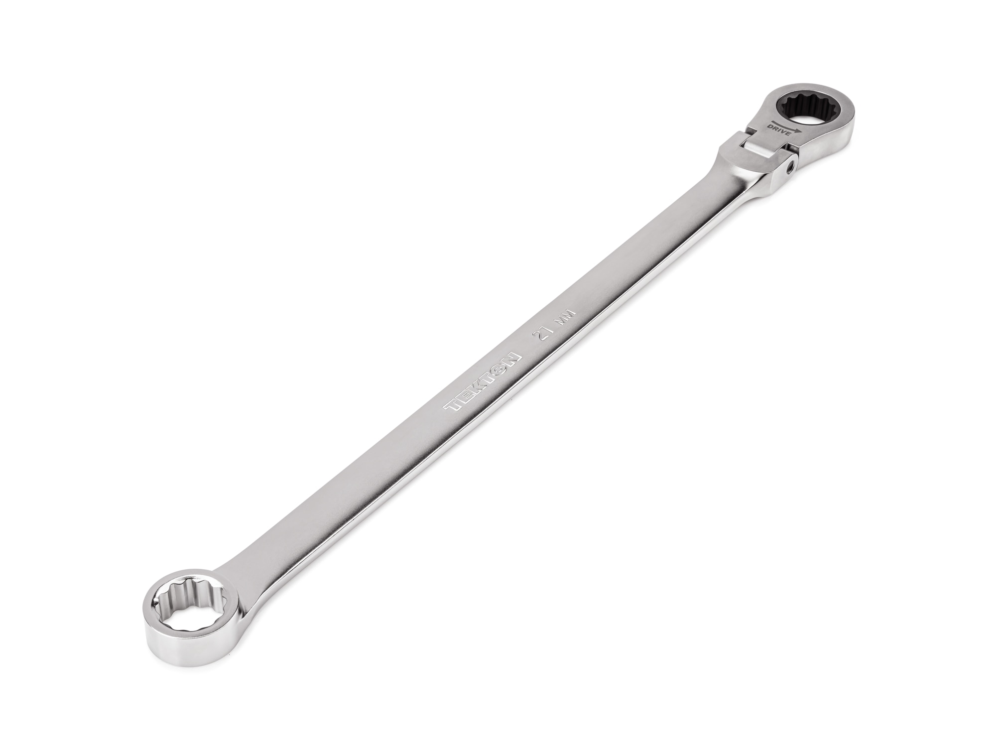 TEKTON WRB35421 21mm Metric Flexible Head Ratchet Wrench