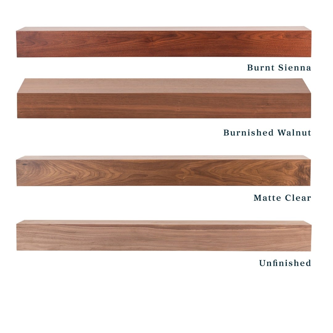 Modern Ember WALNUT-CREEK-72-MCLR Mantel-Shelves - View #8