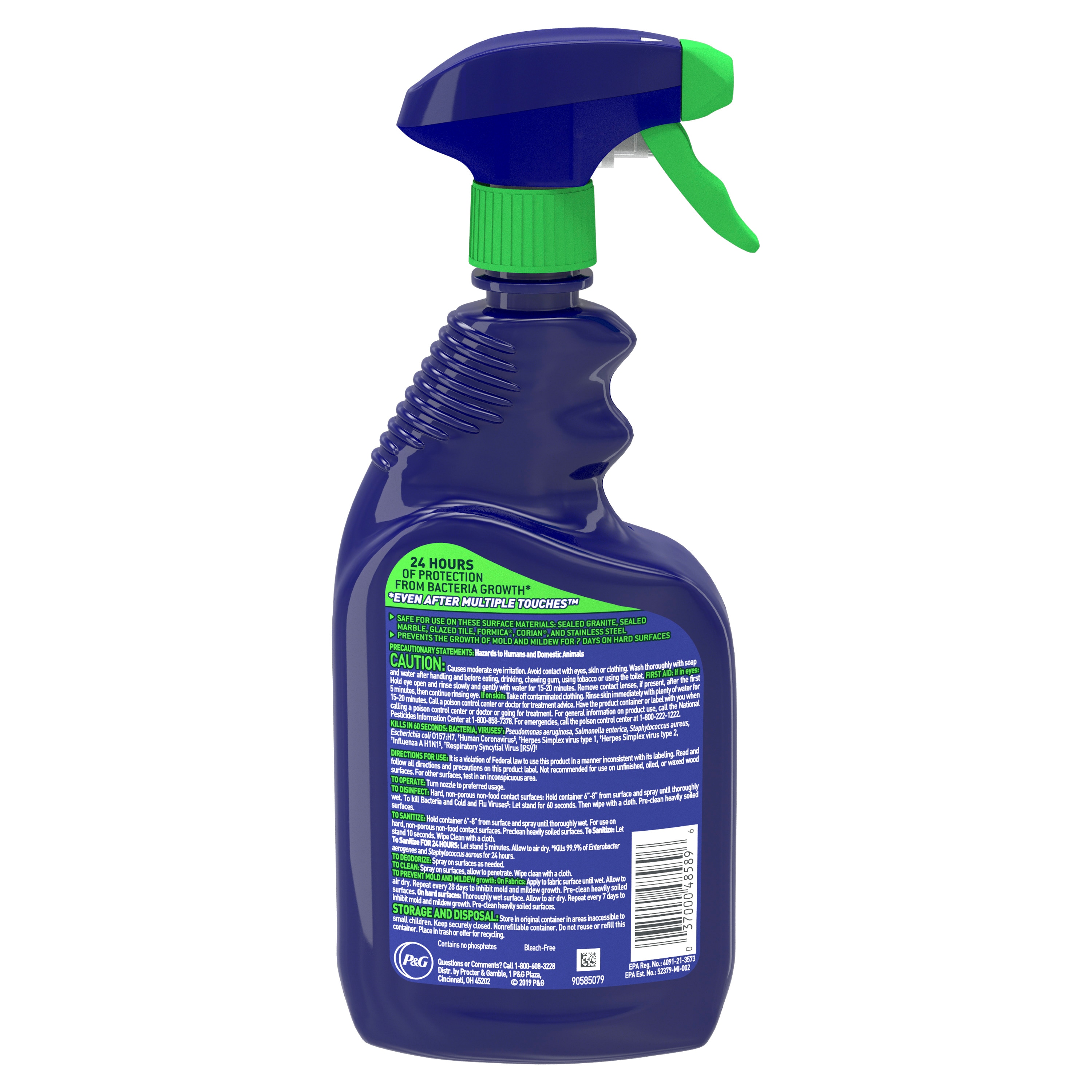 Microban 22-fl oz Fresh Scent Disinfectant Liquid All-Purpose Cleaner ...