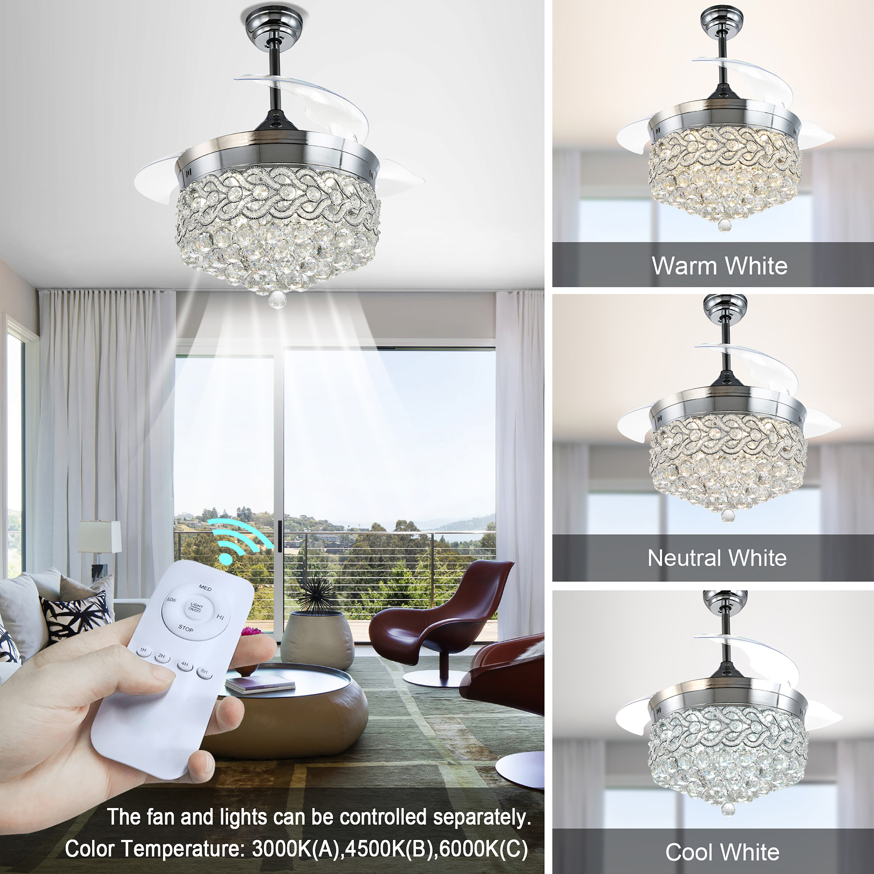 Bella Depot BD4203-C Ceiling-Fans - View #4