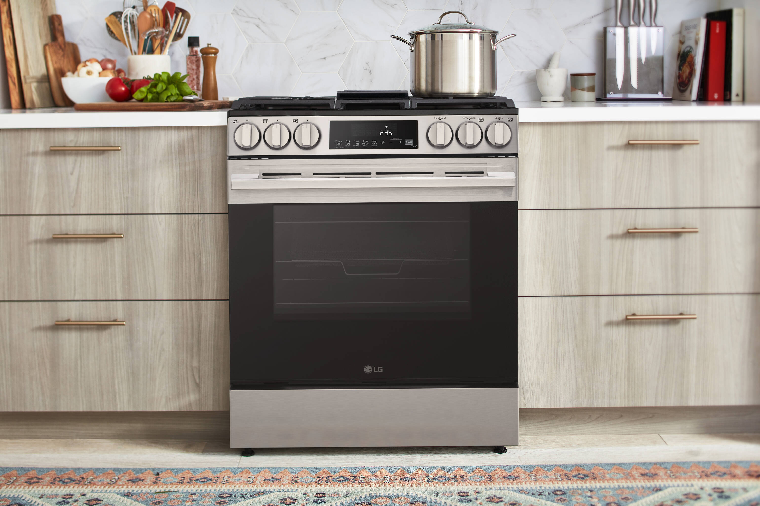 LG LSGL5833X Freestanding-Gas-Ranges - View #12