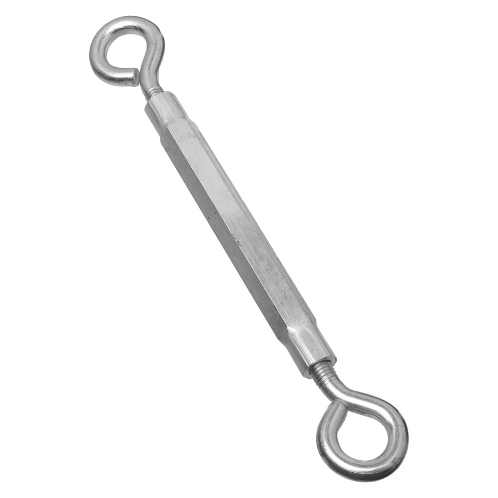 National Hardware Zinc Plated Eye to Eye Turnbuckle 12 x 17 #211400