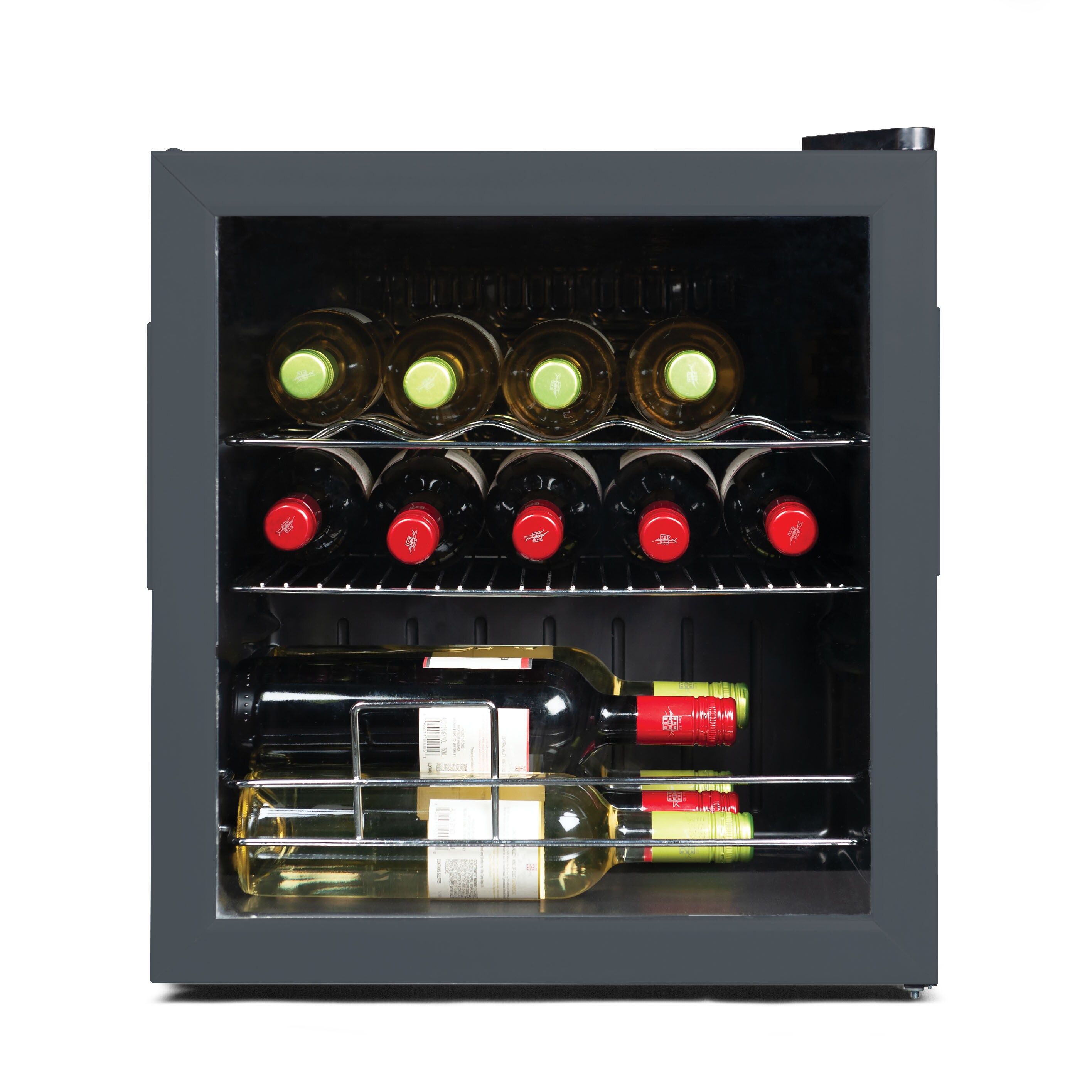 Black Decker Wine Cellar 12 Bottle MirroredBlack - Office Depot