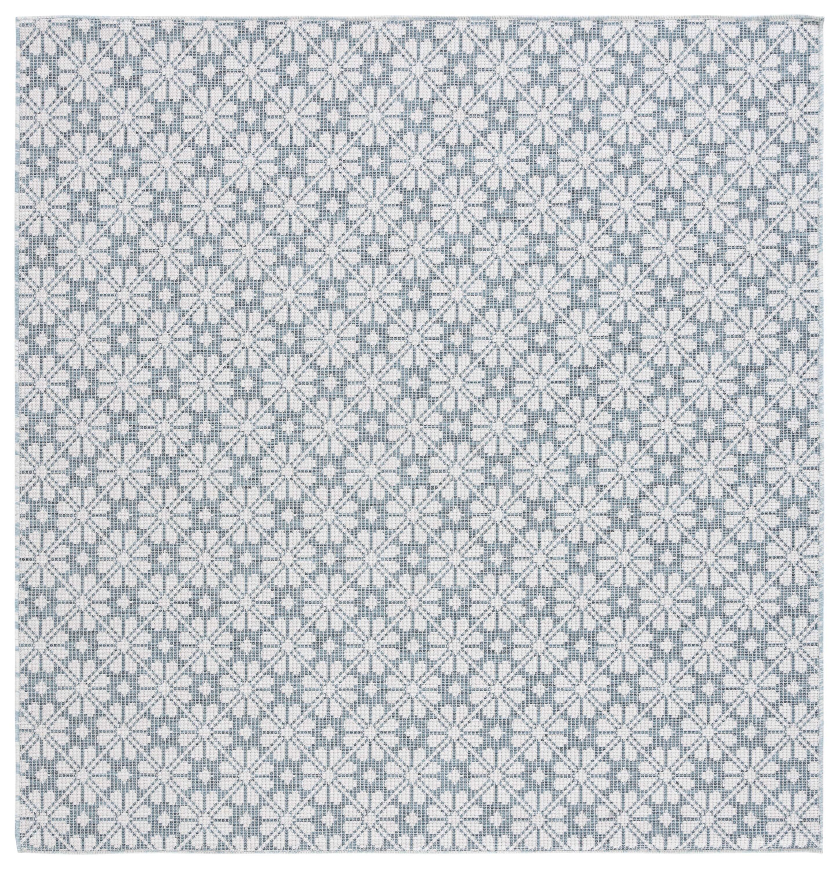 Msr Hampton Msr4491M Blue Beige 7 X 7 Area Rug