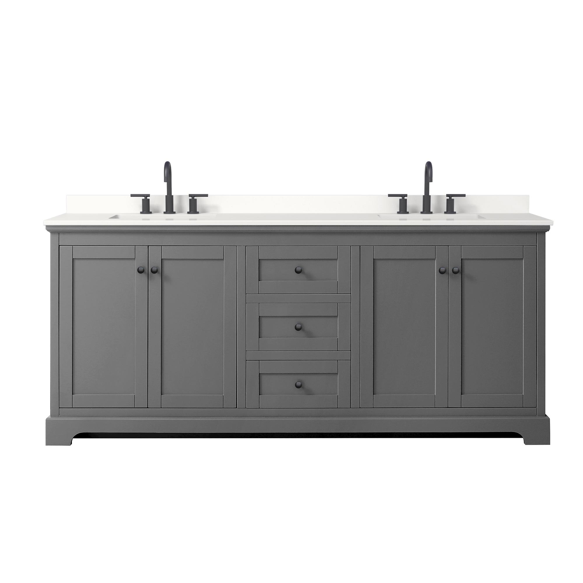 Wyndham Collection WCV232380DGBWQUS3MXX Bath-Vanity-Combo - View #2