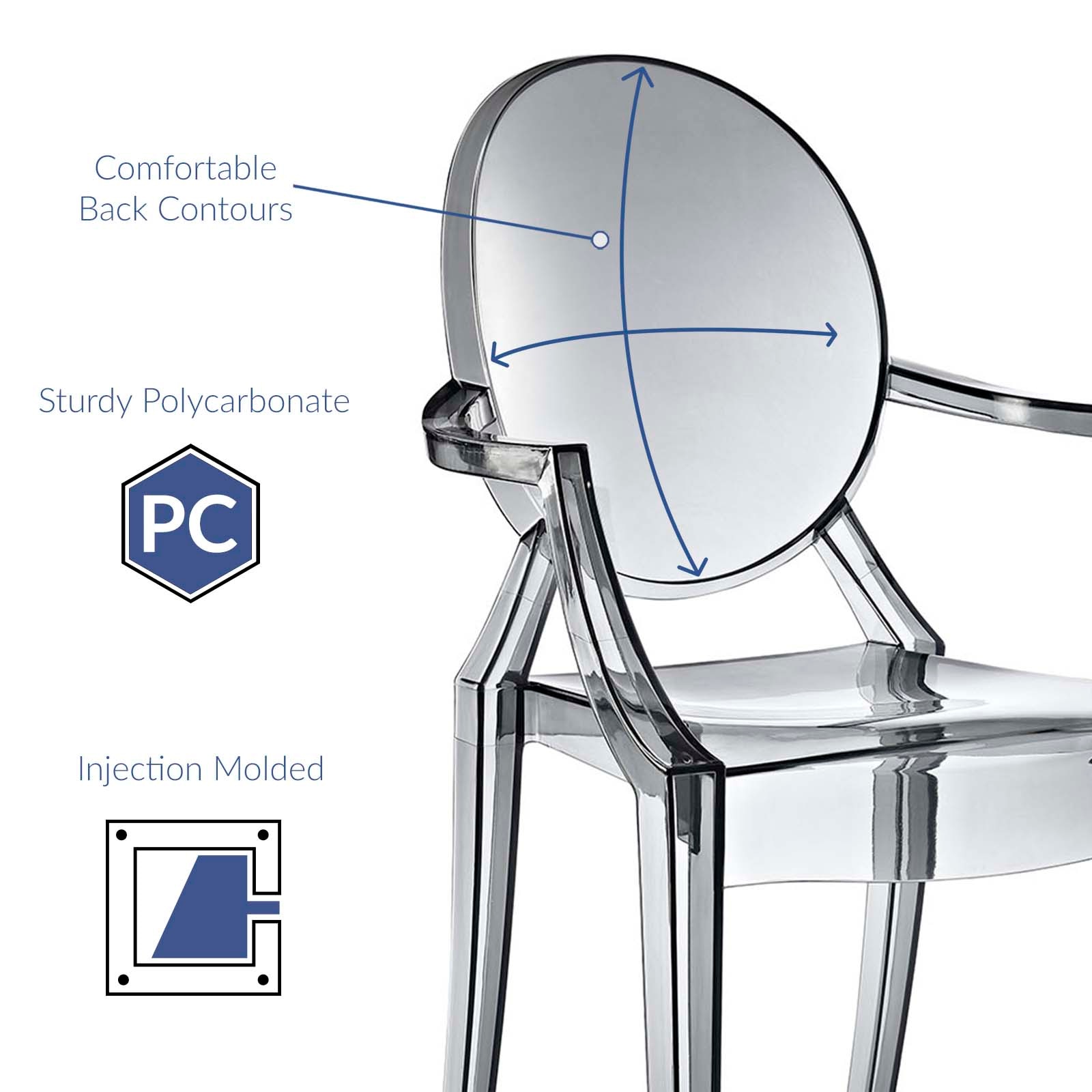 Modway EEI-905-SMK Dining-Chairs - View #3