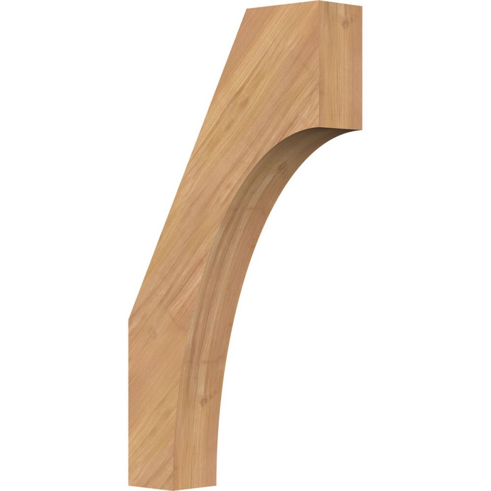 Ekena Millwork BRC04X14X26WTL00SWR 3-1/2-in x 14-in x 26-in Western Red Cedar Unfinished Wood Westlake Smooth Knee Brace