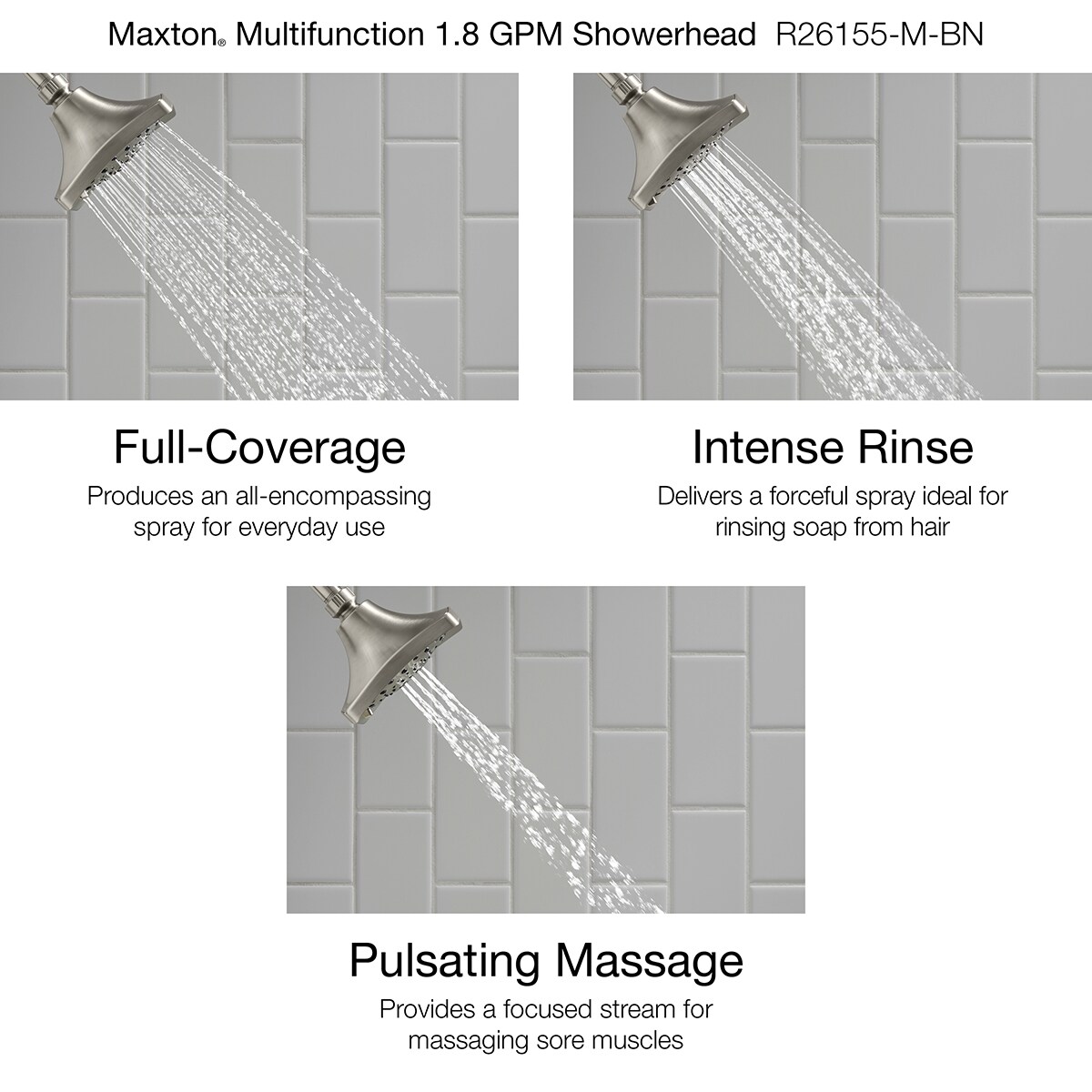 KOHLER R26155-M-BN Fixed-Showerhead - View #2