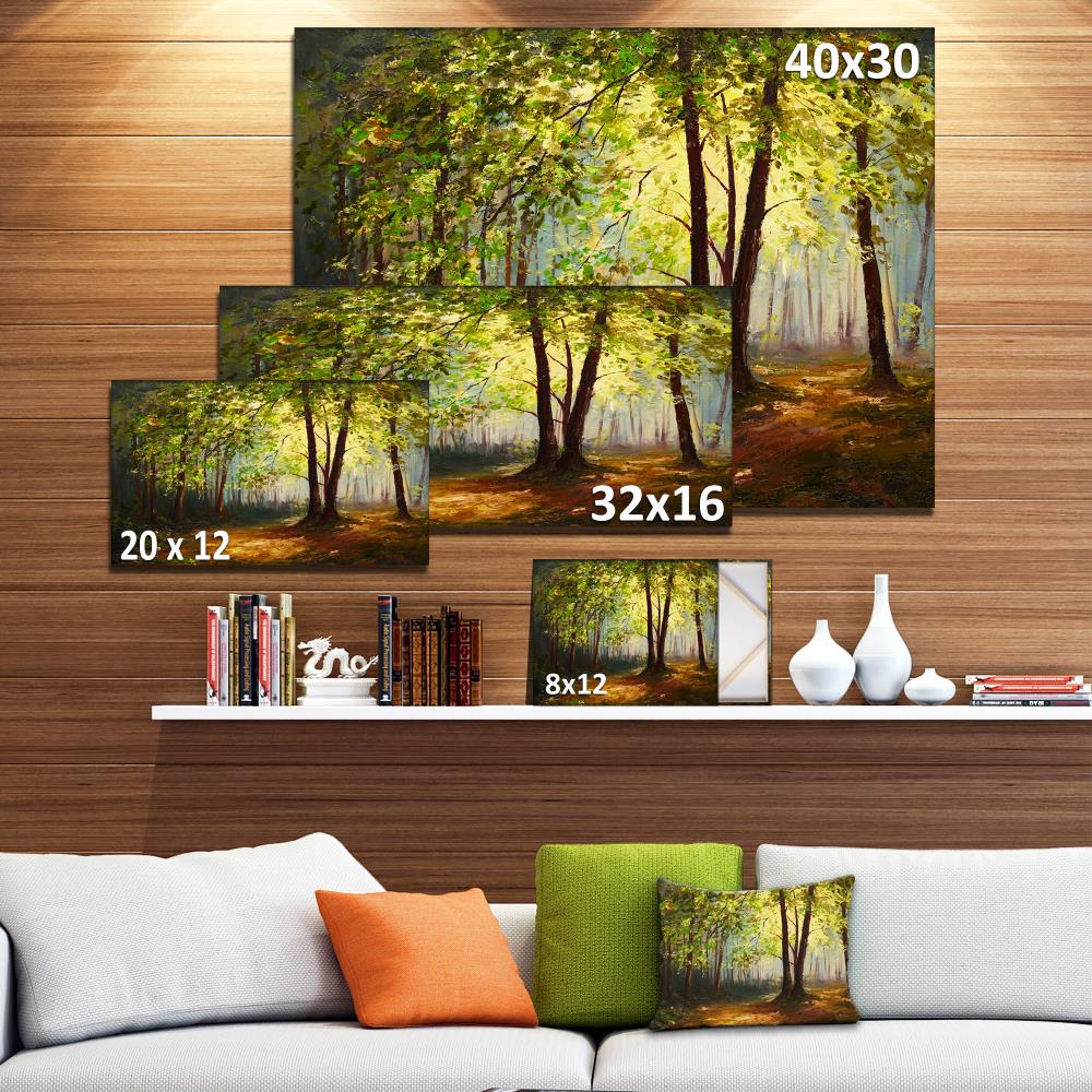 Designart 30-in H x 40-in W Landscape Print on Canvas at Lowes.com