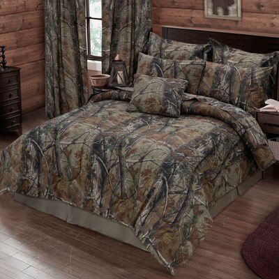Camo Queen Comforter Set, King Size Camouflage Bed Sets