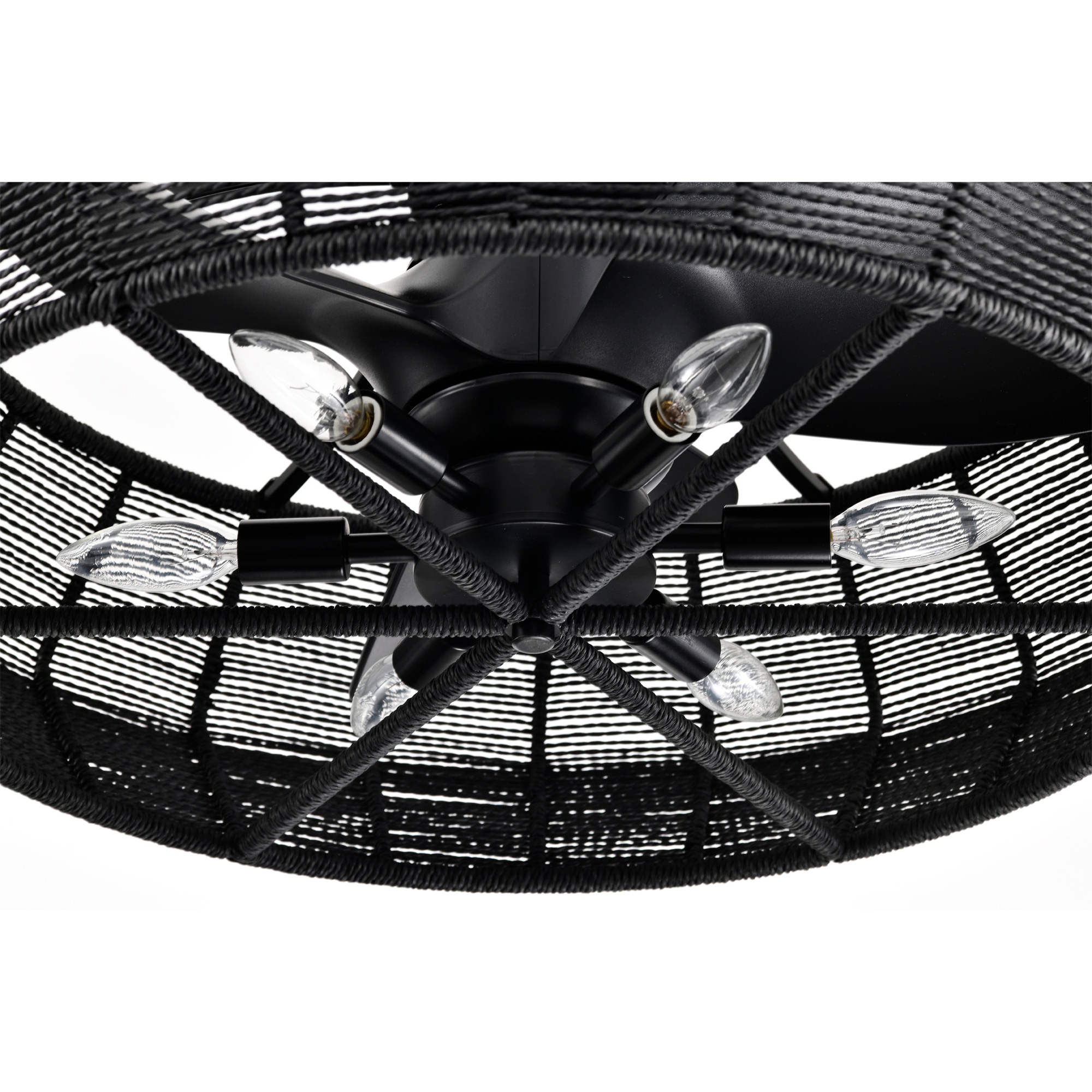 Warehouse of Tiffany DW01W64BL Ceiling-Fans - View #3