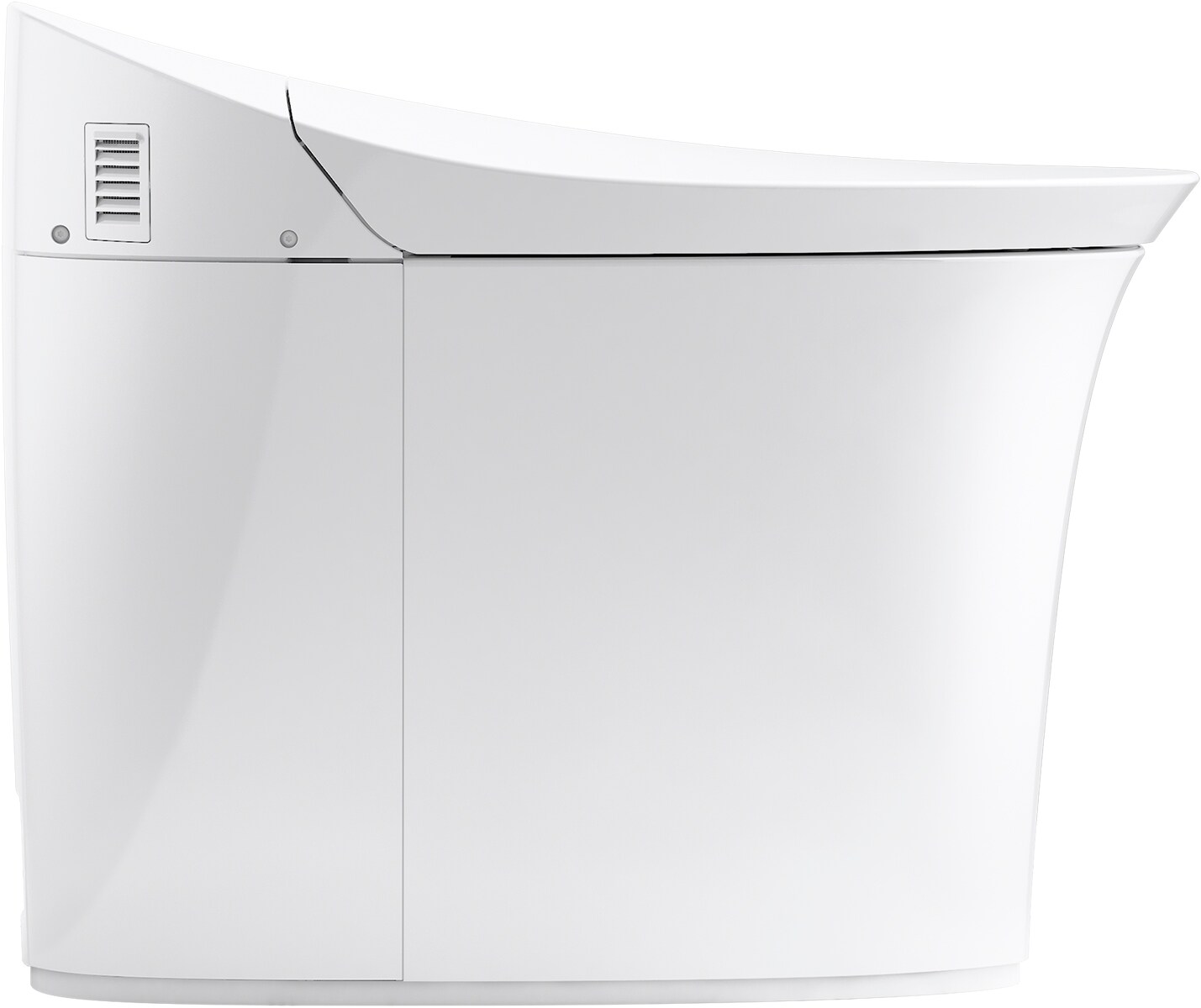 Elongated High-Efficiency Intelligent Toilet with Dual Flush and Heated Seat