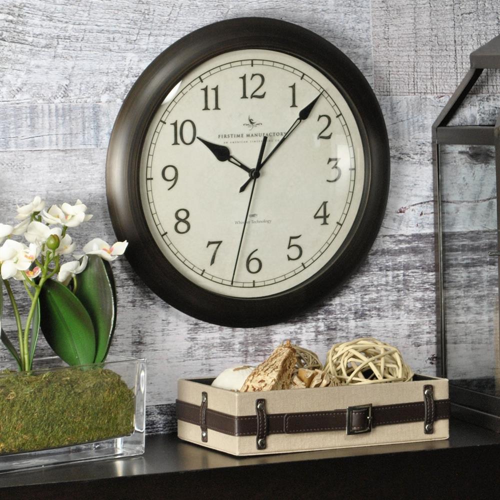 FirsTime 00168 Indoor-Outdoor-Clocks - View #2