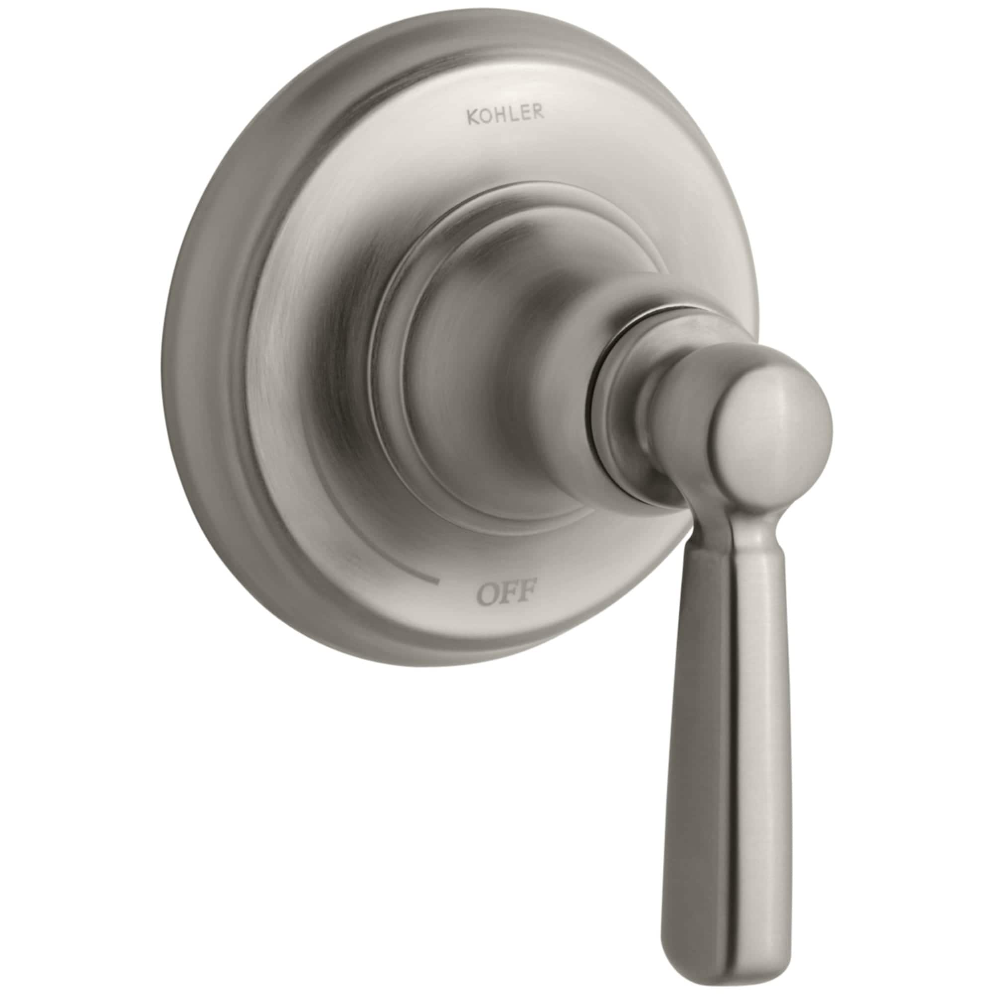 KOHLER T10596-4-BN Vibrant Brushed Nickel Lever Shower Faucet Handle