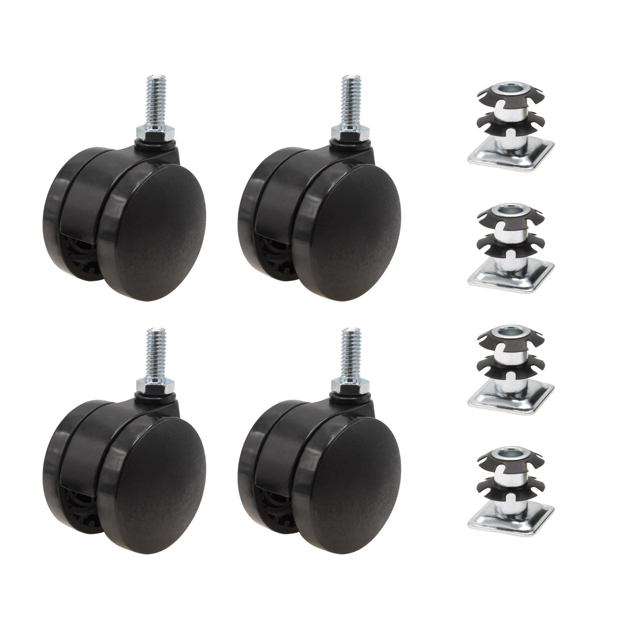 Outwater 3P1.14.00197 2-in Rubber Swivel Caster