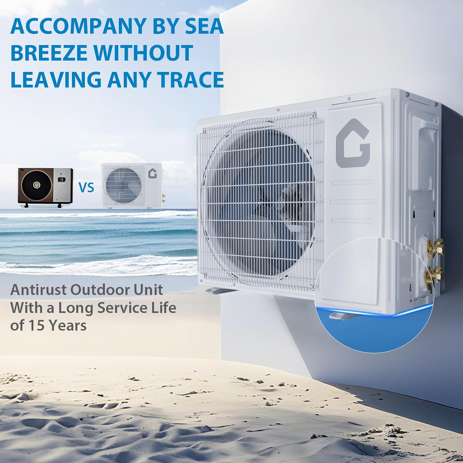 Qeetex LHF-AD-PHO-161GL6KZ Ductless-Mini-Splits - View #3